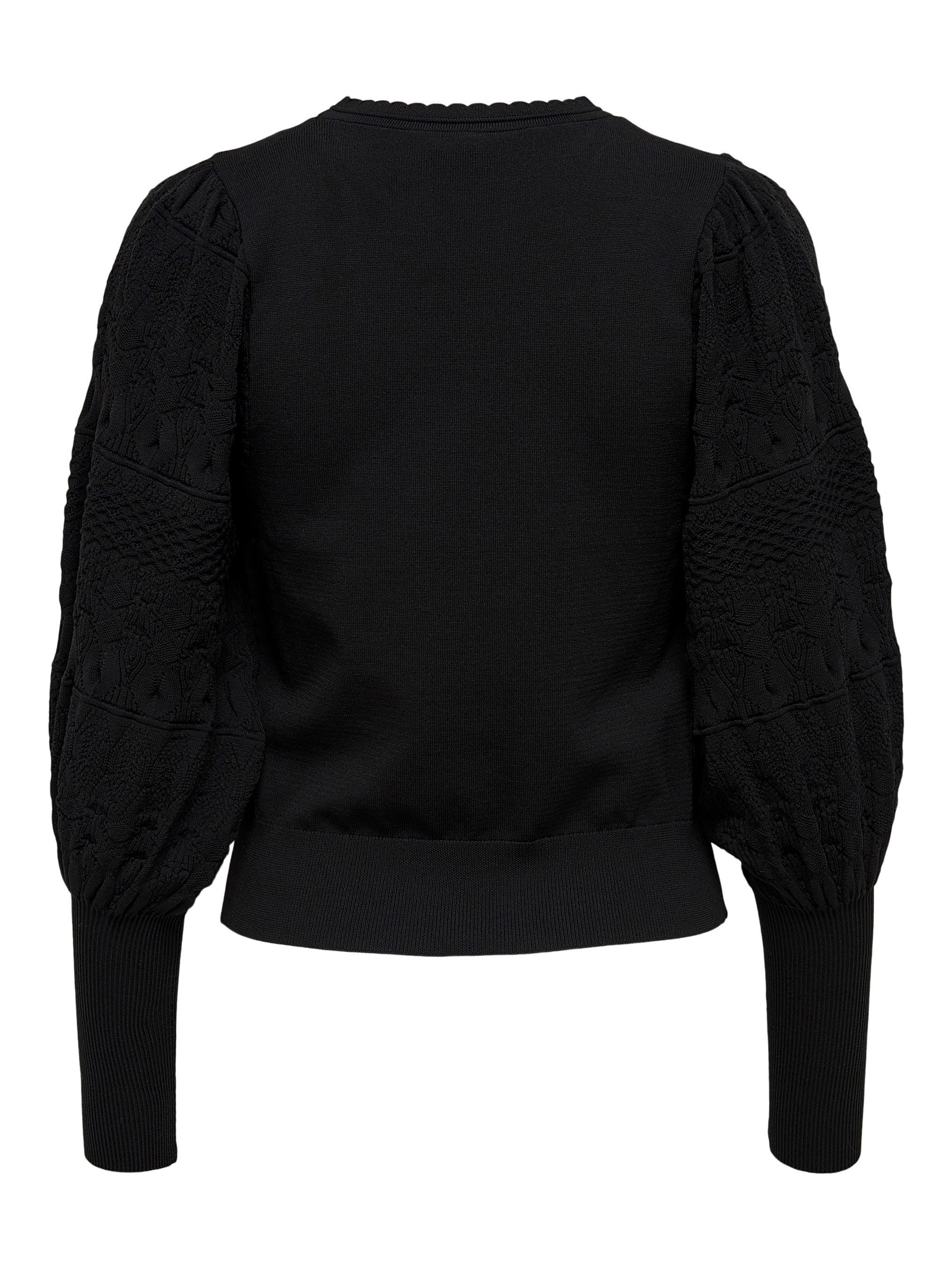 Only Trui met ronde hals ONLMELITA L/S O-NECK PULLOVER KNT NOOS