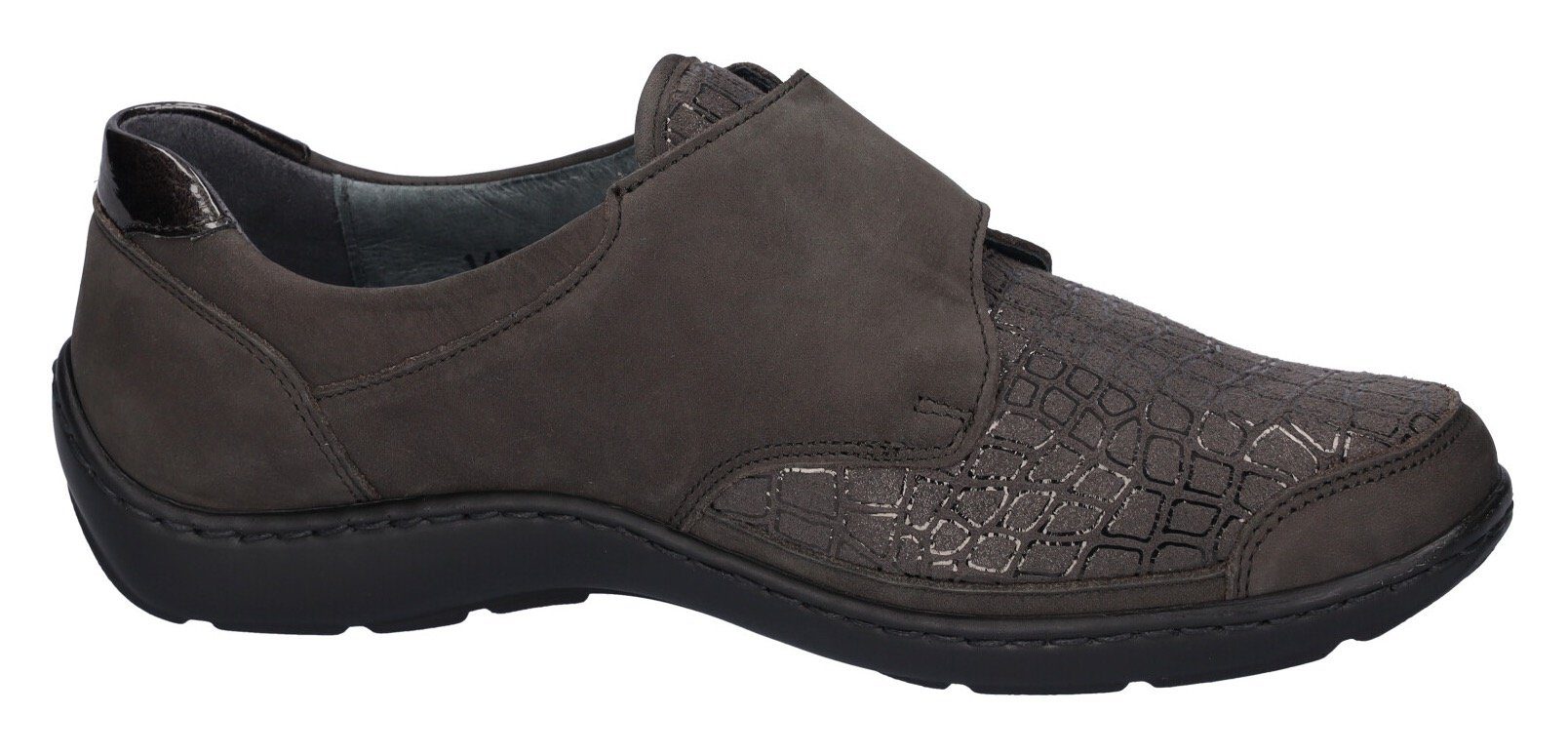 Waldläufer Klittenbandschoenen HENNI-Soft Slipper, comfortschoen, comfortabele schoen met orthotritt, breedte H