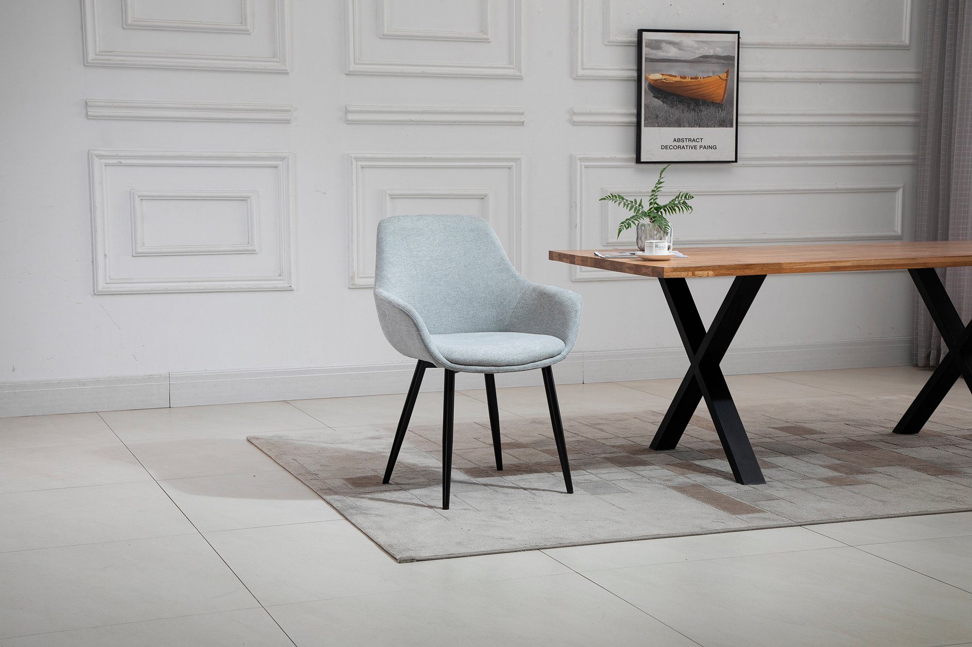 SalesFever Stoel met armleuningen (set, 2 stuks)