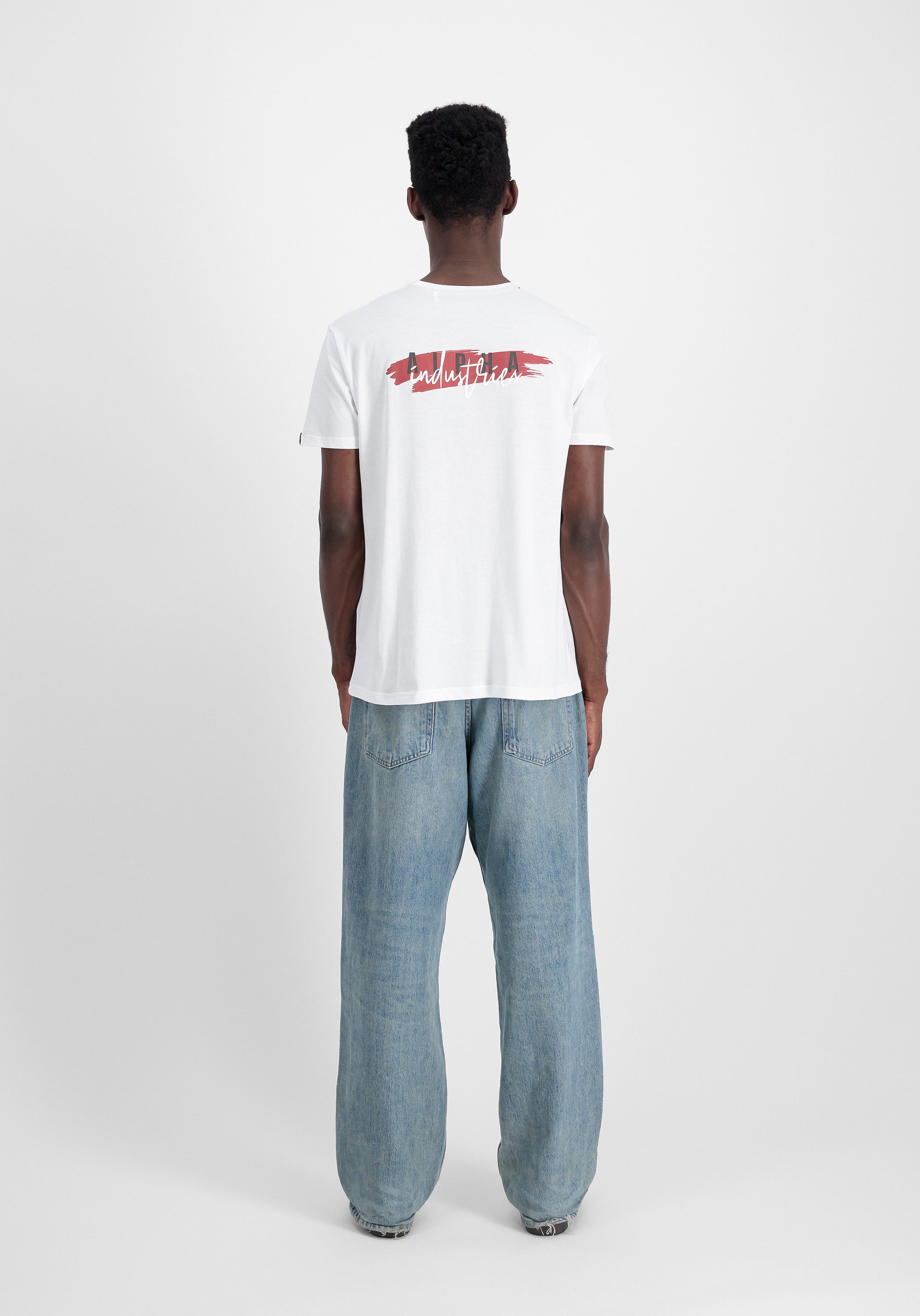 Alpha Industries T-shirt Alpha Industries Men - T-Shirts Signature Puff Print BP T