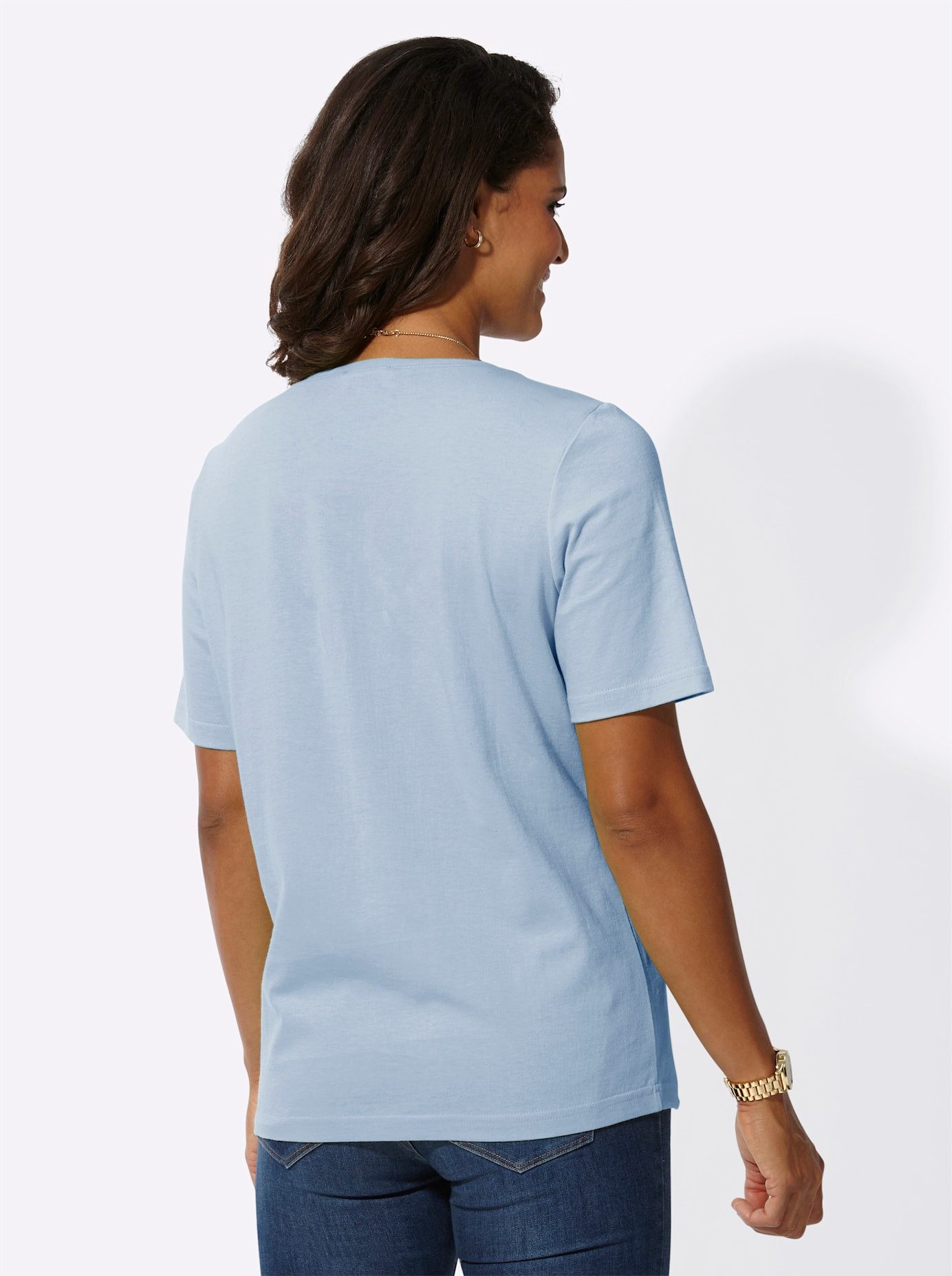 Casual Looks T-shirt Shirt met korte mouwen (1-delig)