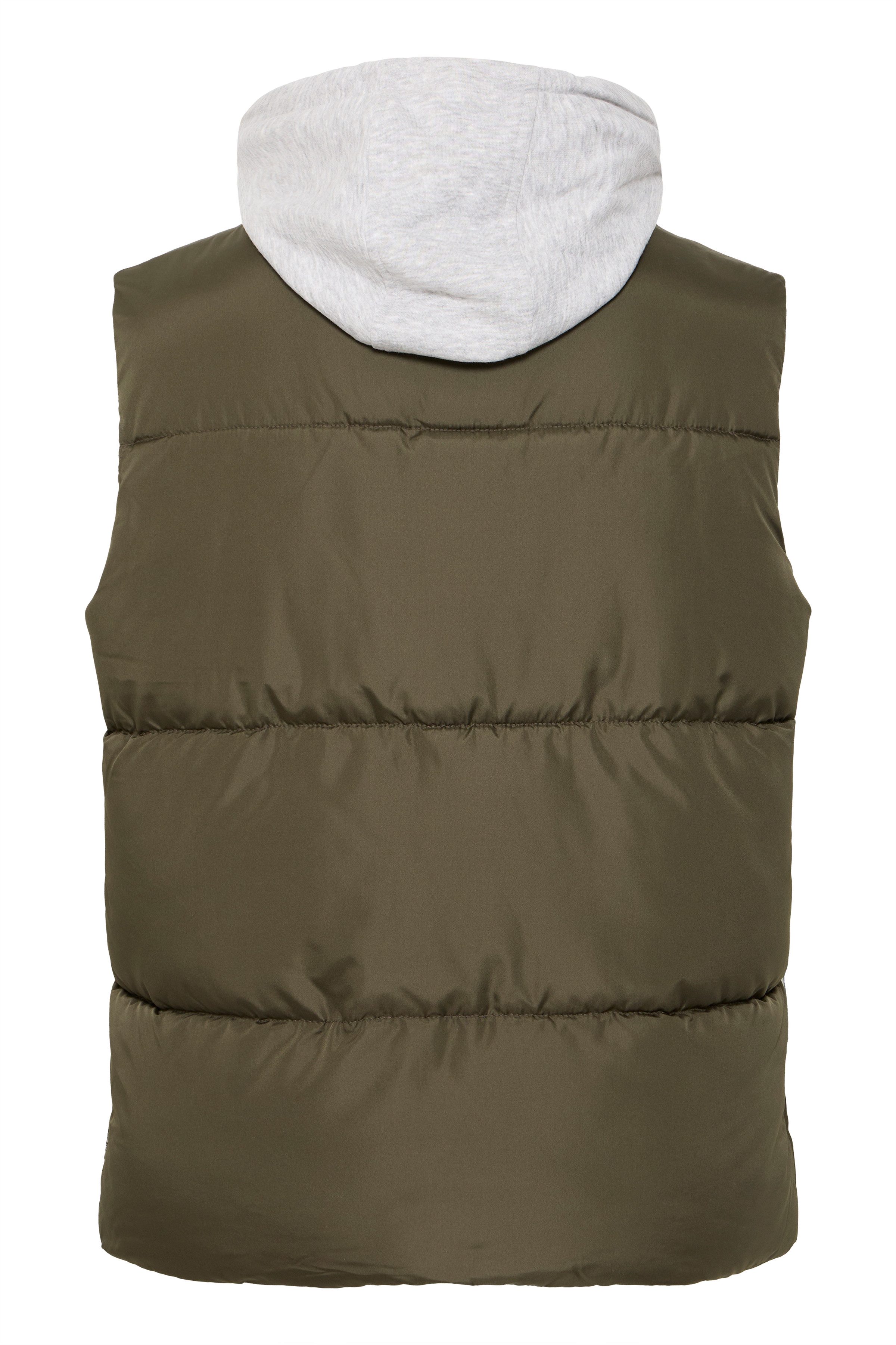 Blend Outdoorjack BHELWIN vest w. jersey hood