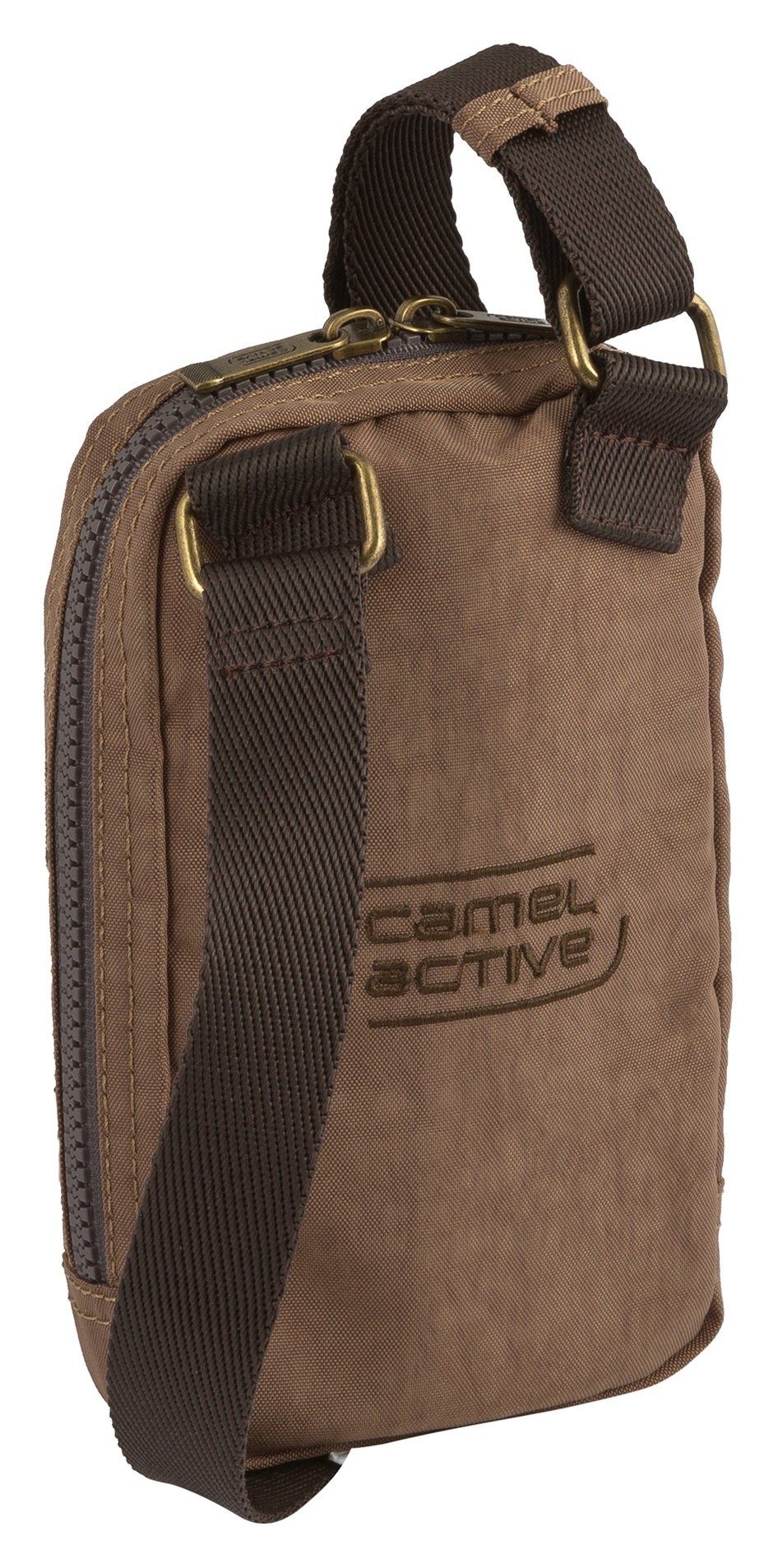camel active Schoudertas Journey van licht robuust nylon, functioneel perfect voor alle levensomstandigheden