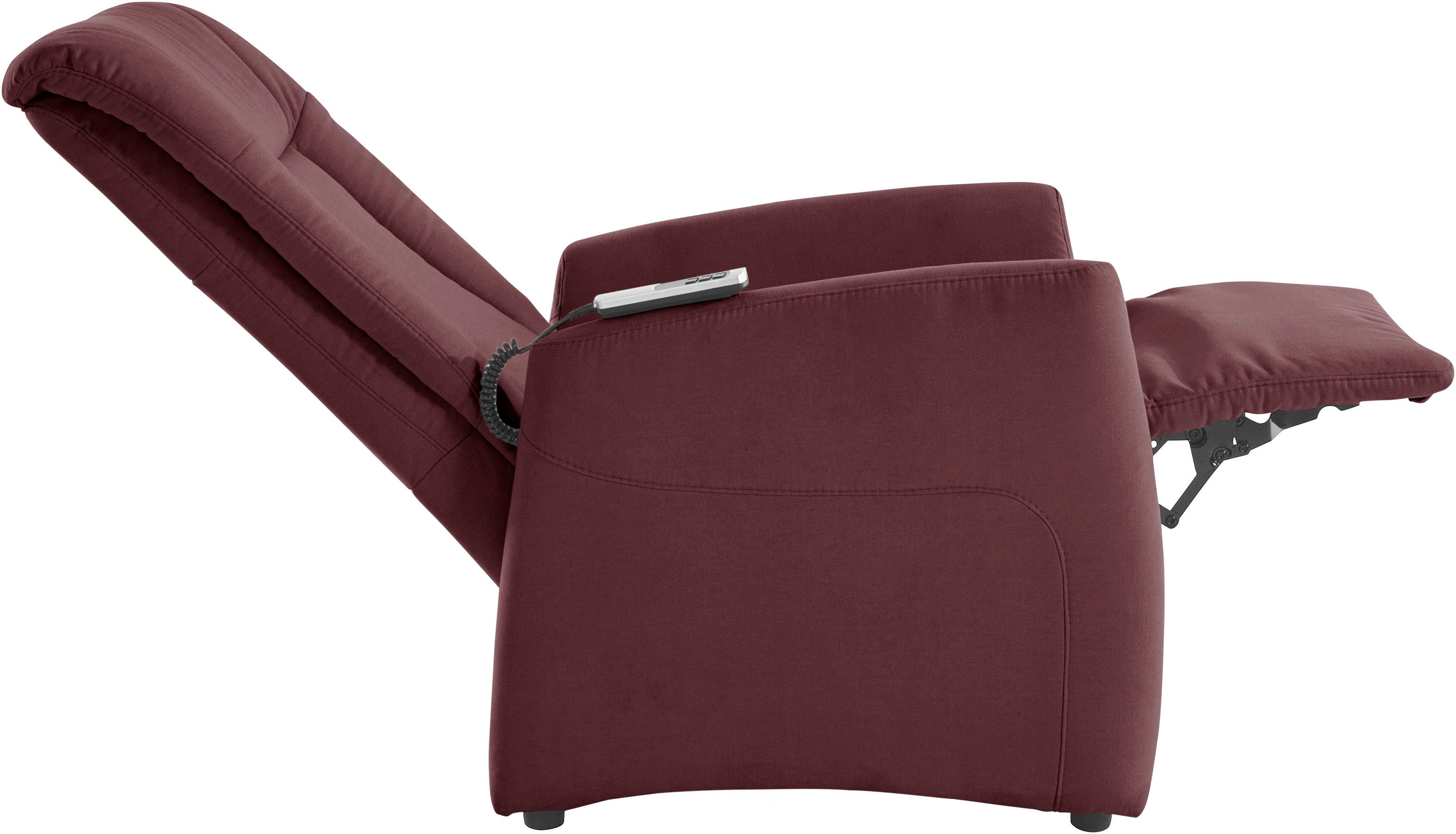 sit&more Relaxfauteuil MELISSA naar keuze elektrisch of handmatig verstelbaar, optioneel opstahulp