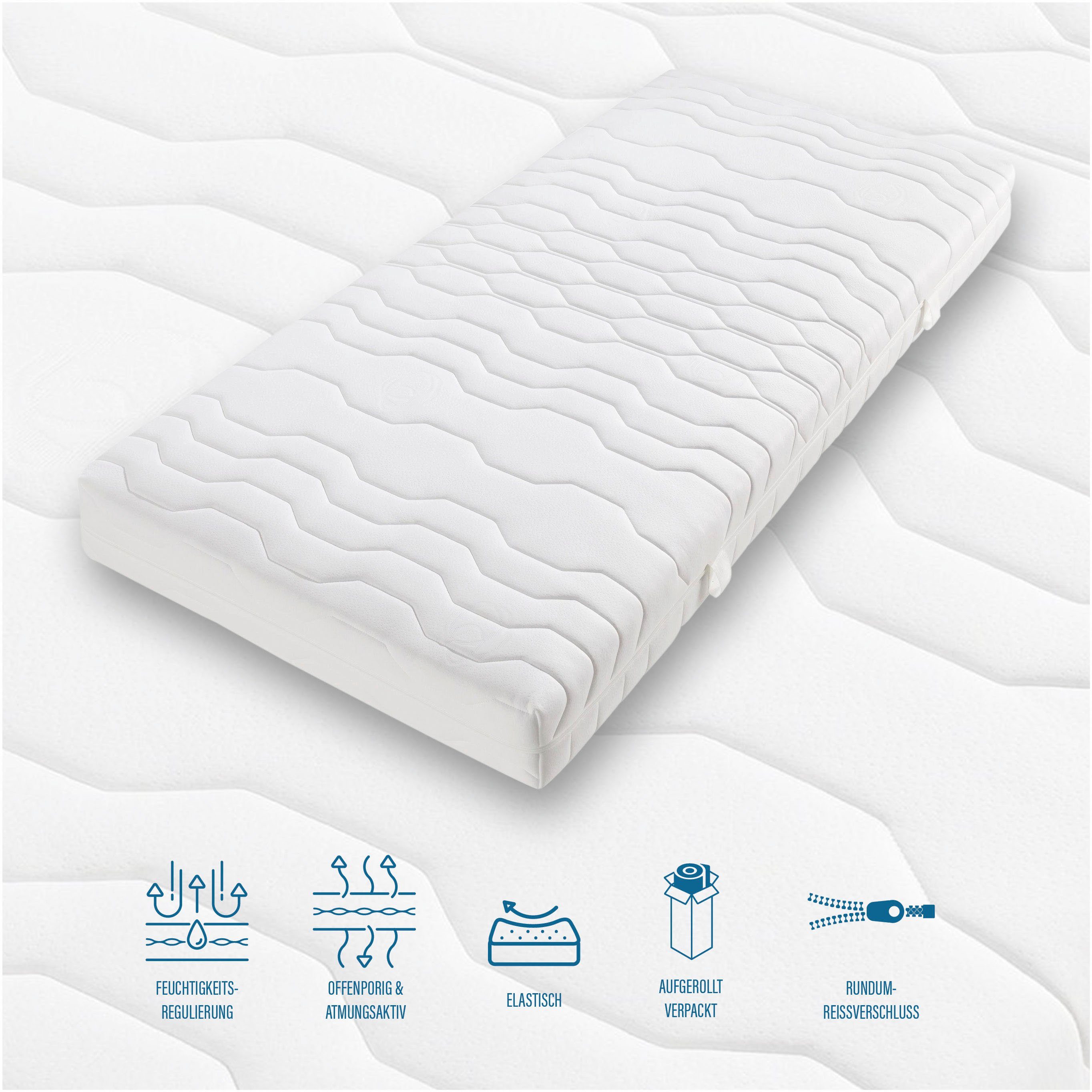 Beco Pocketveringsmatras "TFK Duoflex" hoogte 20 cm