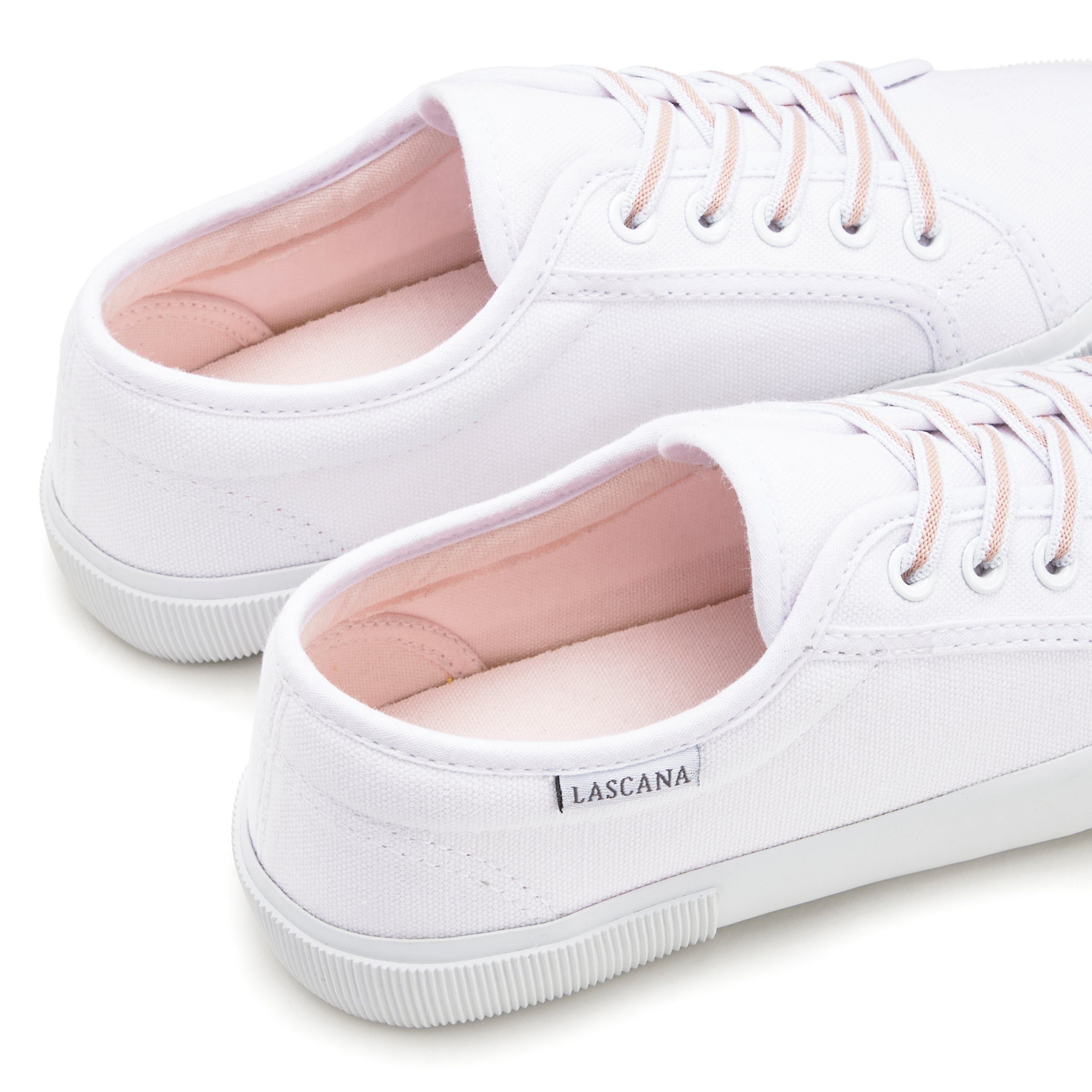 Lascana Sneakers Sneaker, veterschoen, vrijetijdsschoen om in te stappen met elastische veters vegan