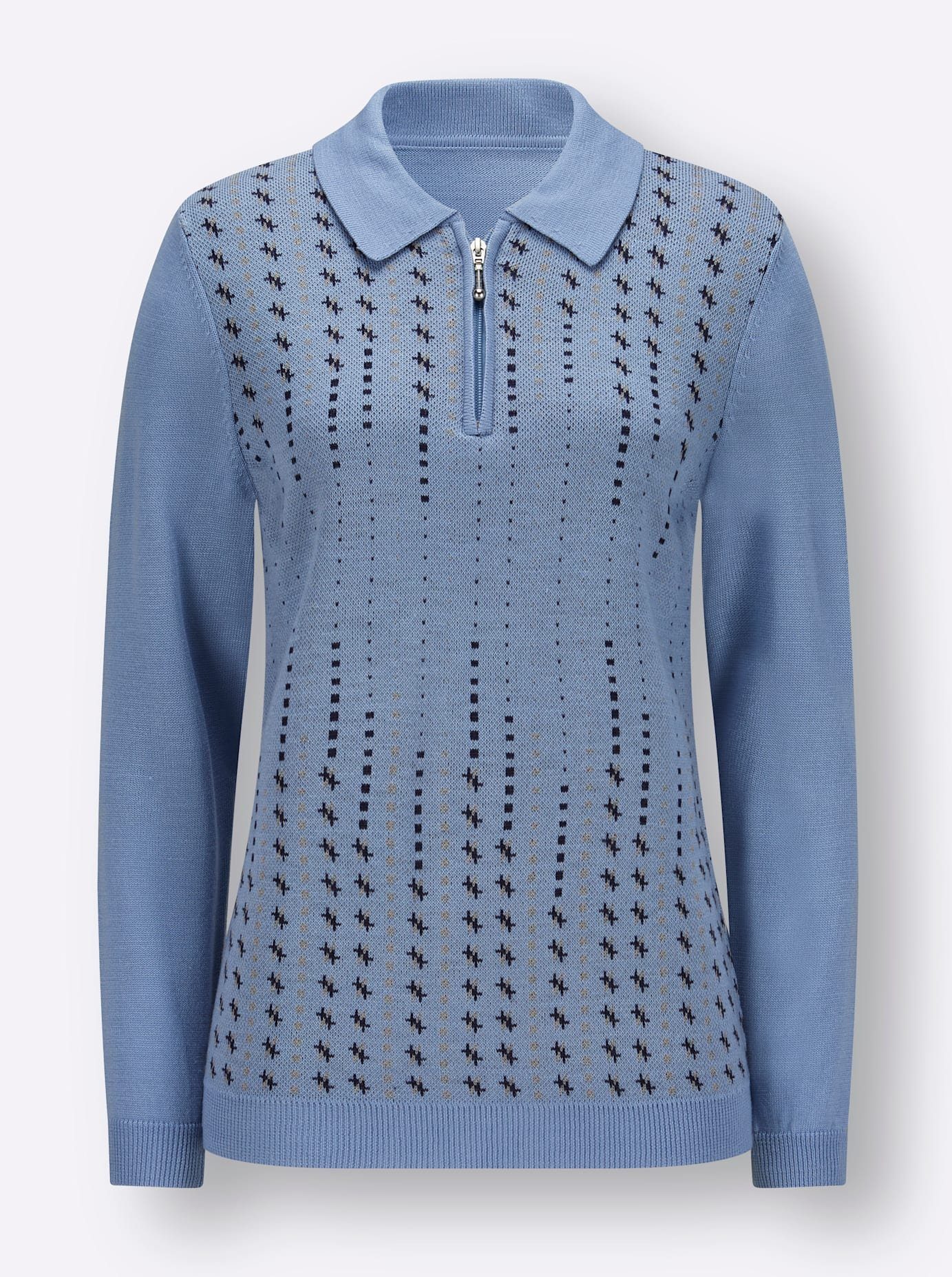 Classic Basics Trui met polokraag Polotrui