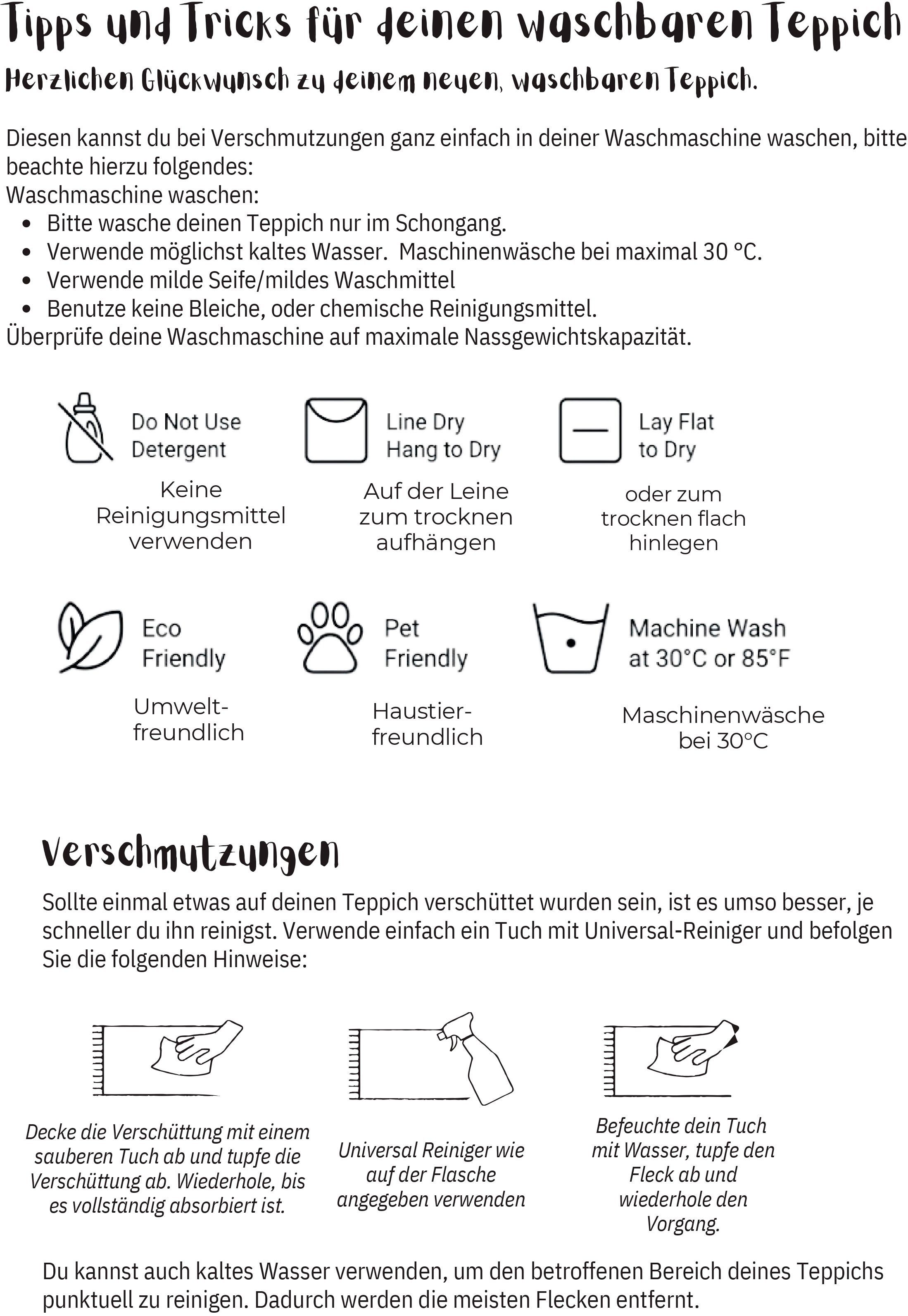 Myflair Möbel & Accessoires Vloerkleed Hoop voorraadopruiming bedrukt, modern ontwerp, geschikt voor binnen- en buitengebruik, wasbaar
