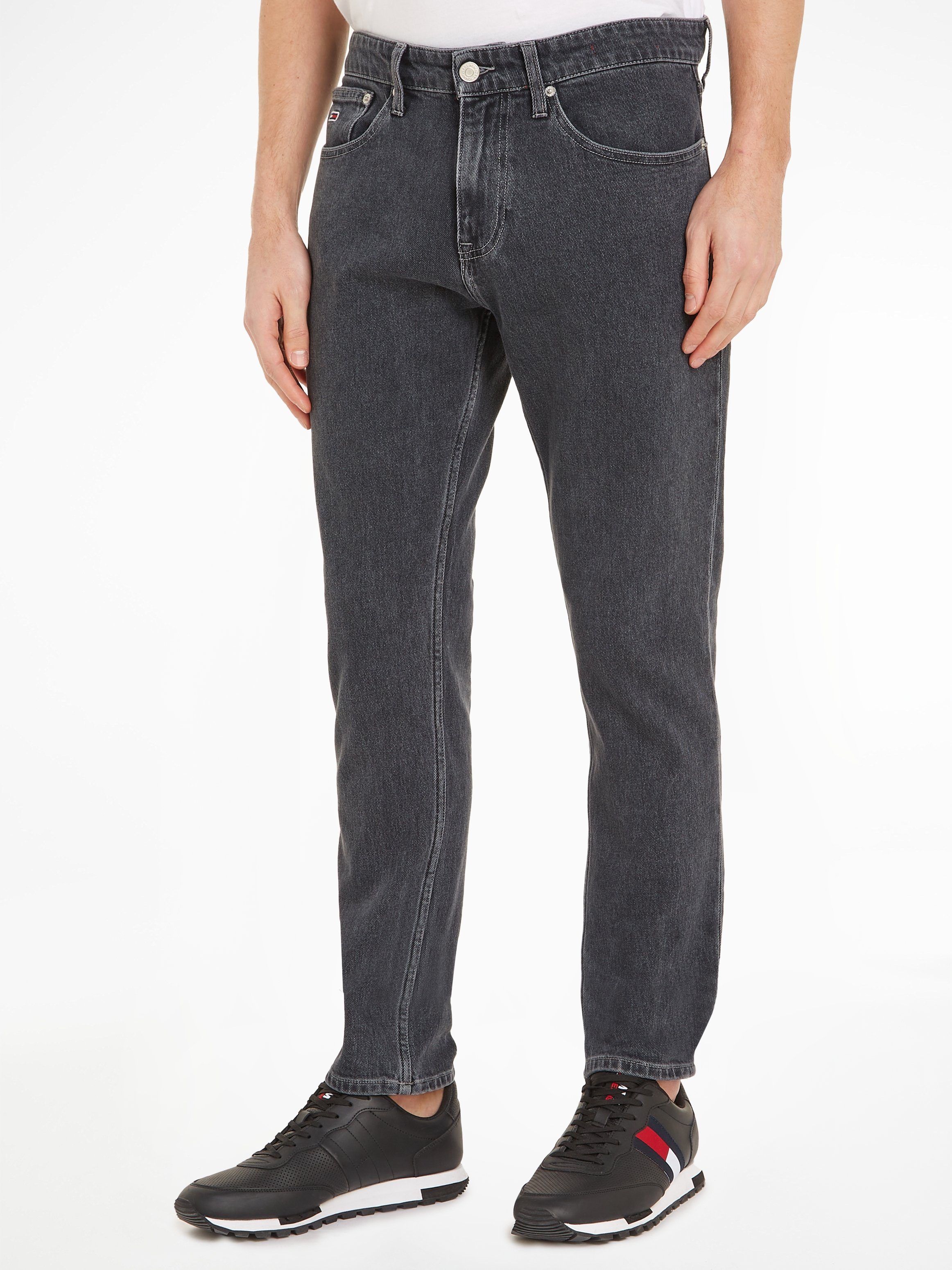 TOMMY JEANS 5-pocket jeans AUSTIN SLIM TPRD DG4171 heren slim fit jeans maat 36 blauw