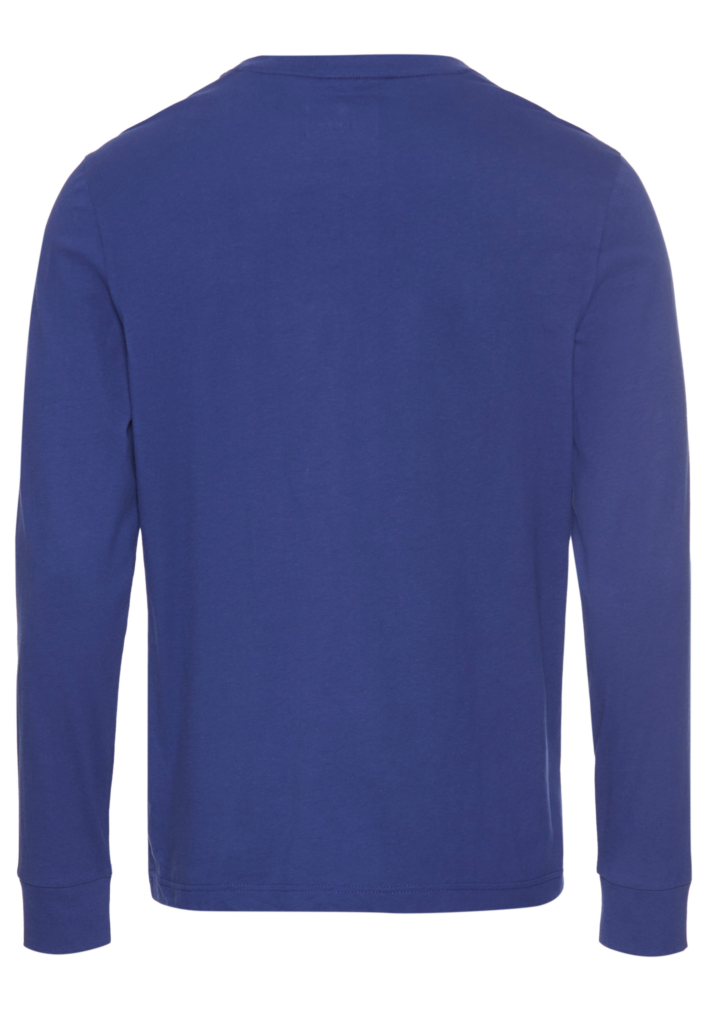 DELMAO Shirt met ronde hals met merklabel