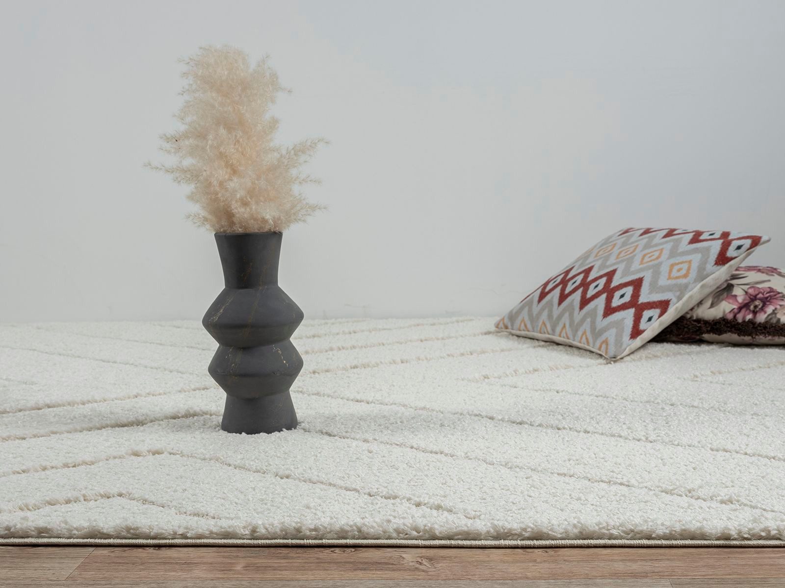 The carpet Vloerkleed Bahar Shaggy Shaggy elegante woonkamer tapijt hoogpolig