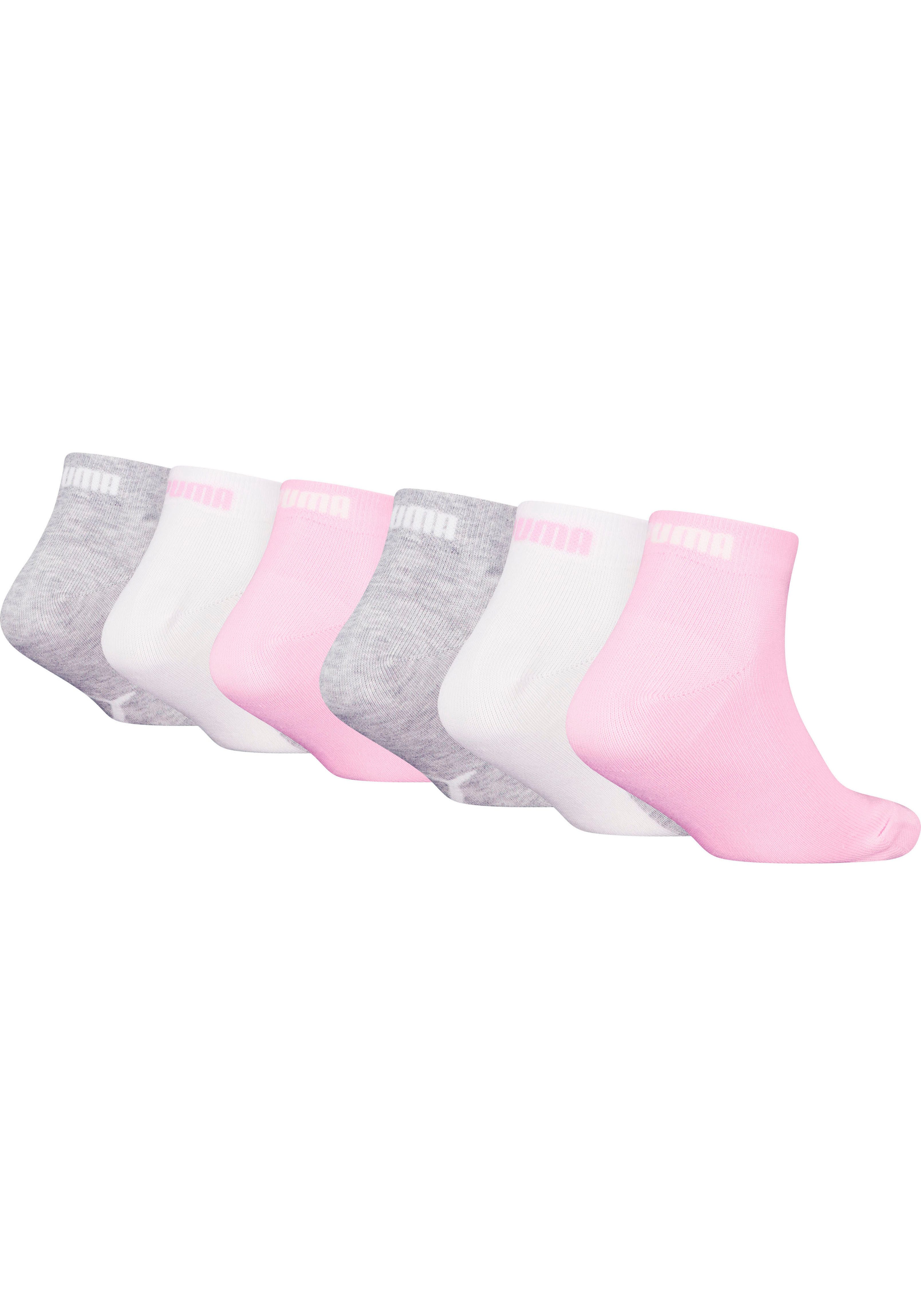 PUMA Korte sokken KIDS BWT QUARTER 6P ECOM (6 paar, Set van 6)