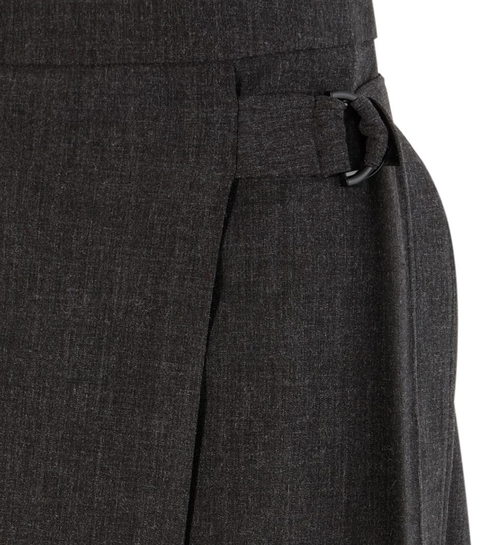 Aniston CASUAL Midirok met decoratieve gesp en bindband