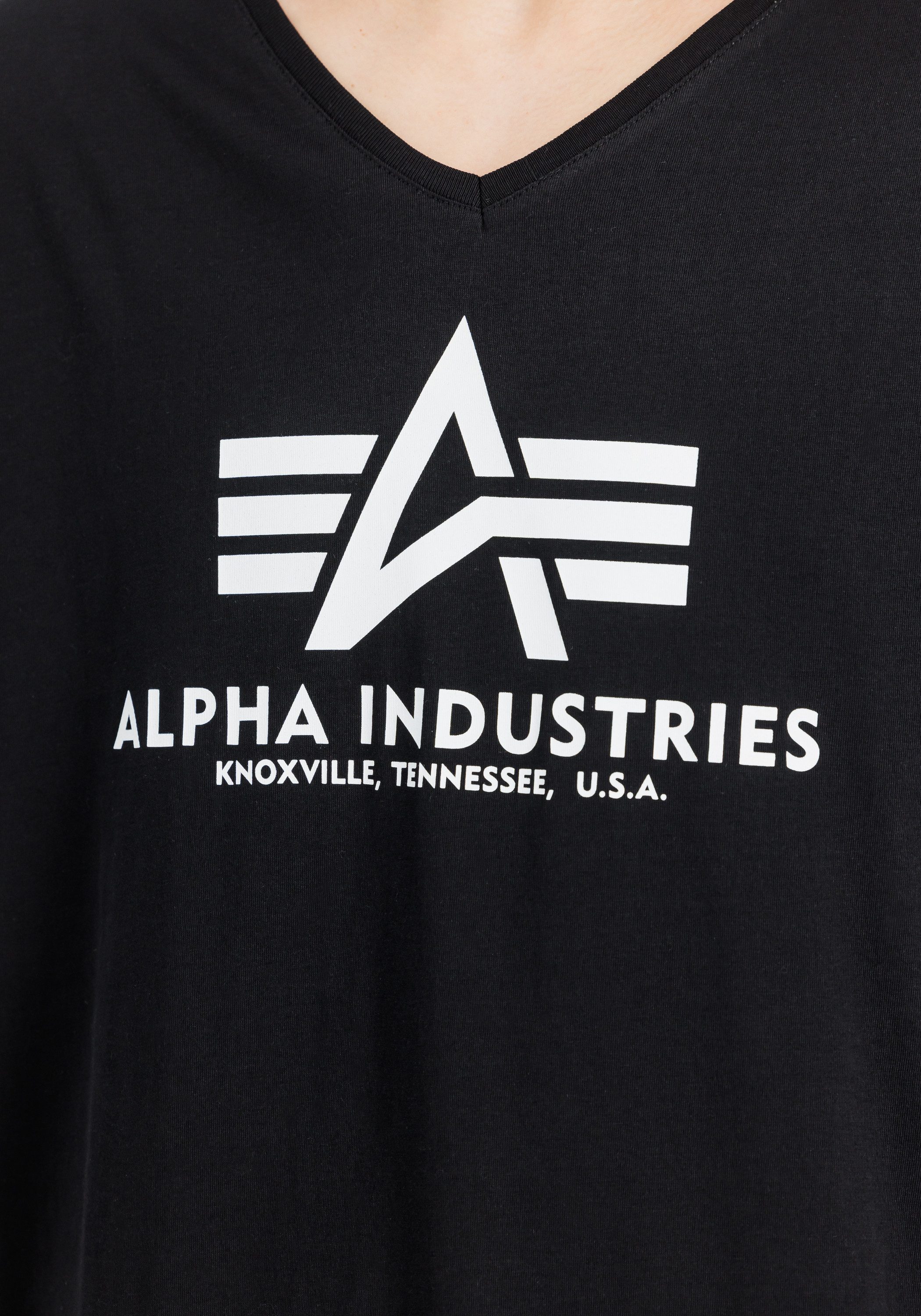 Alpha Industries T-shirt Alpha Industries Men - T-Shirts Basic T-Shirt BL V-Neck