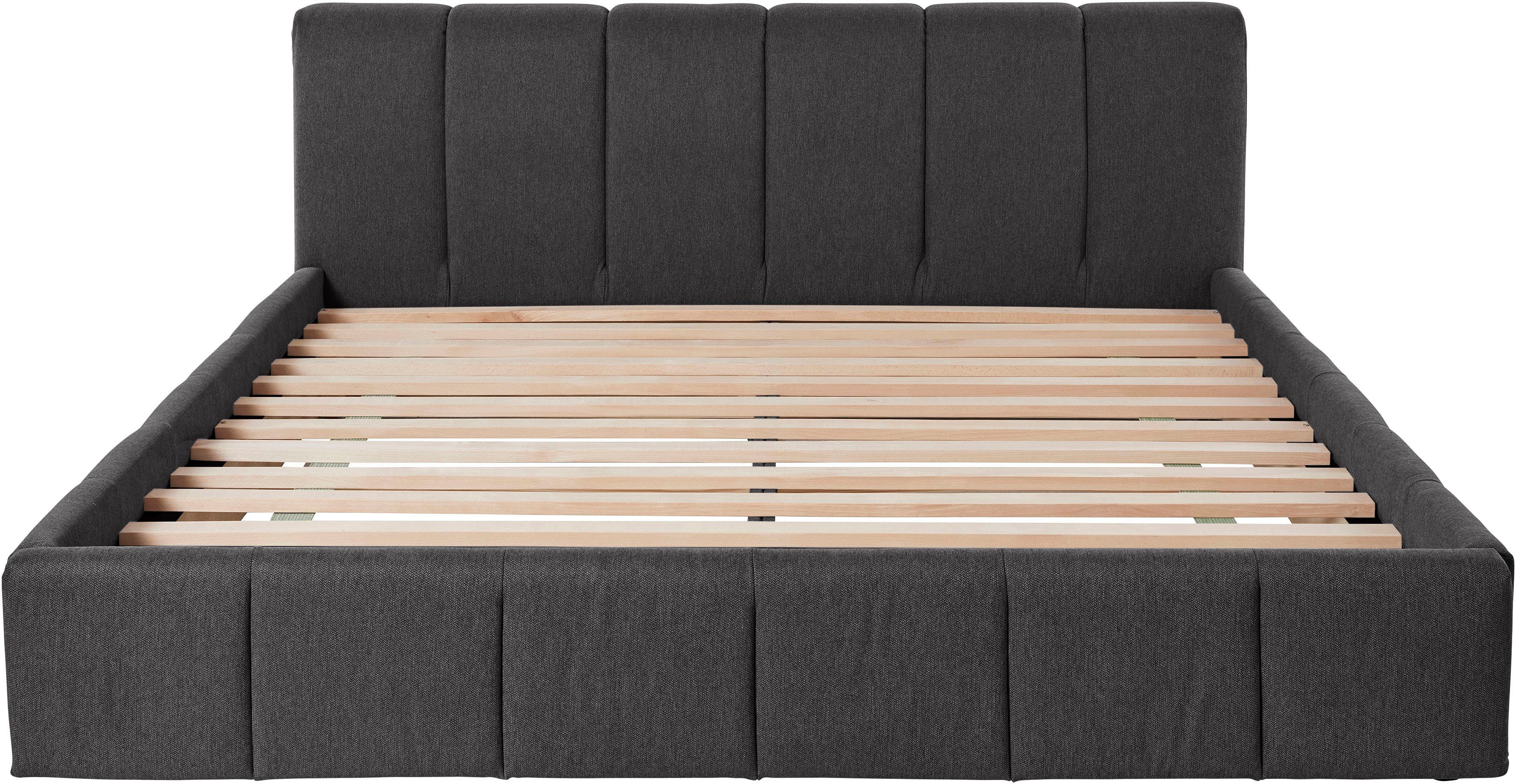 LeGer Home by Lena Gercke Gestoffeerd bed Maileen in 5 breedten en 3 kleuren, incl. rolbodem
