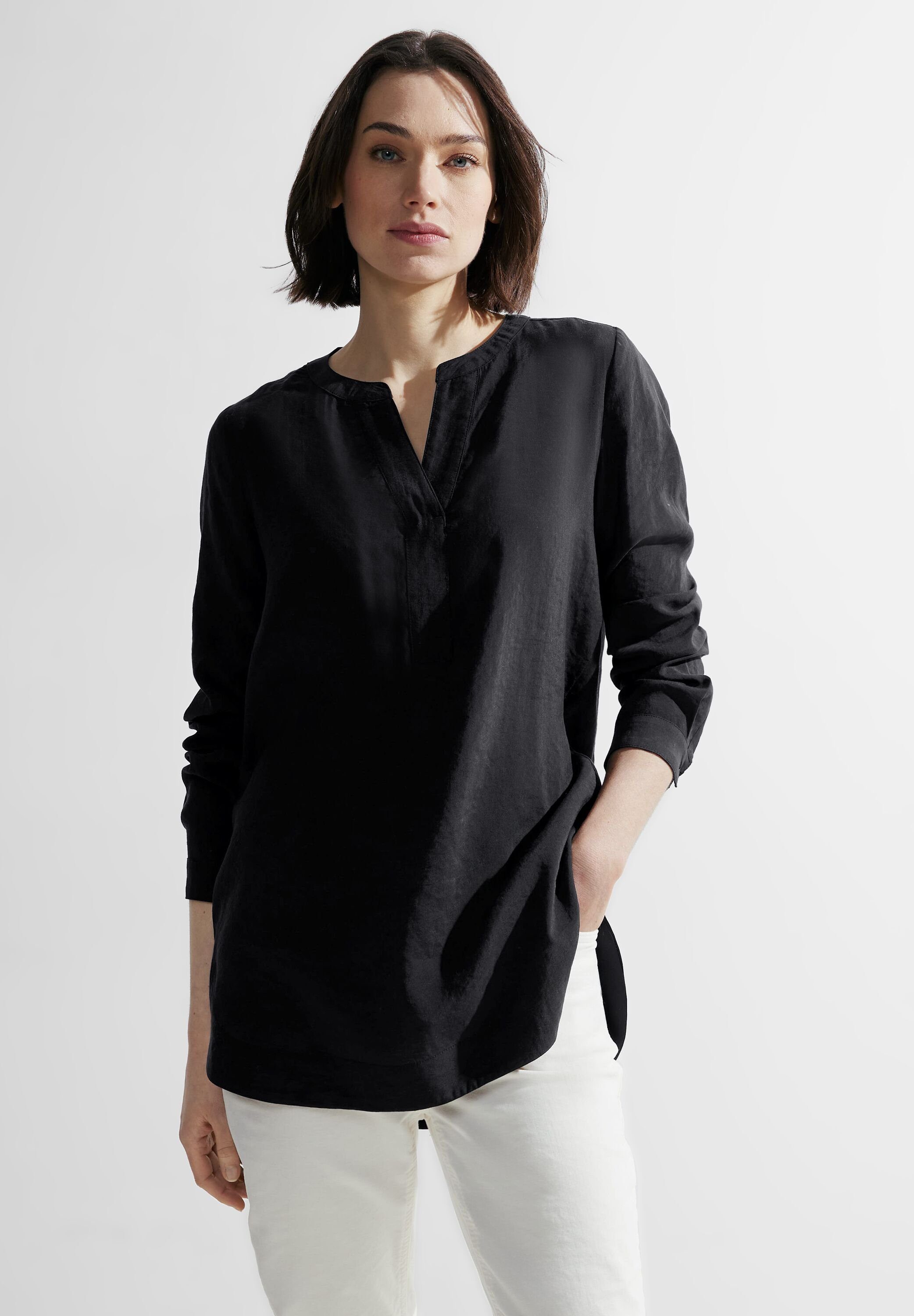 Cecil Lange blouse Solid Longstyle Blouse