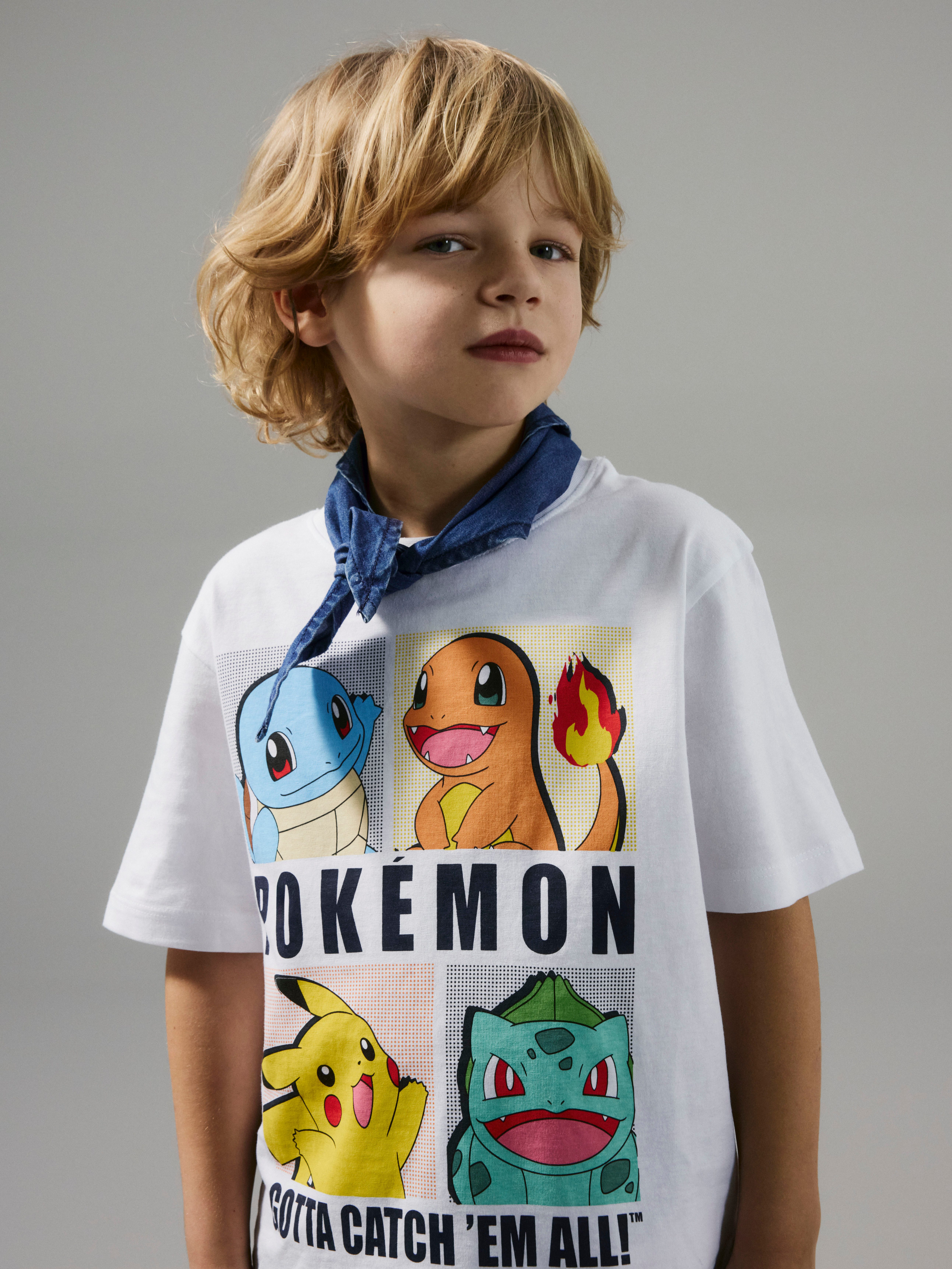 Name It T-shirt NKMDAZZ POKEMON NREG SS TOP BOX NOOS SKY