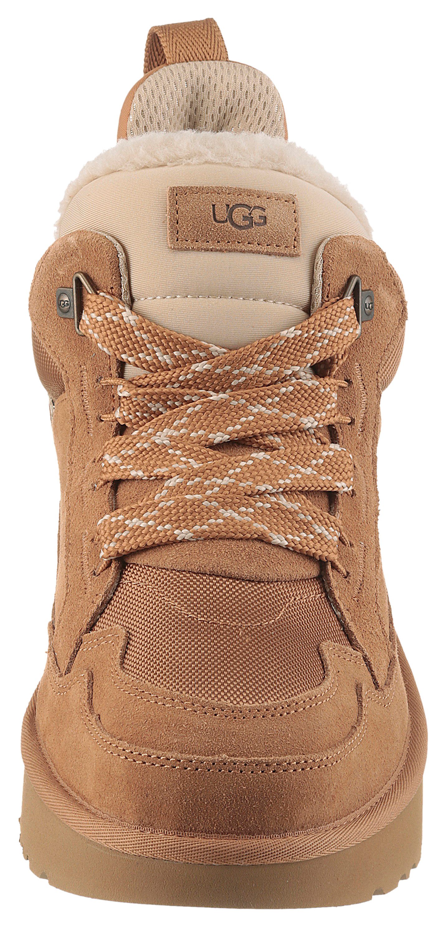UGG Sneakers LOWMEL Veterschoen met gevoerd schacht