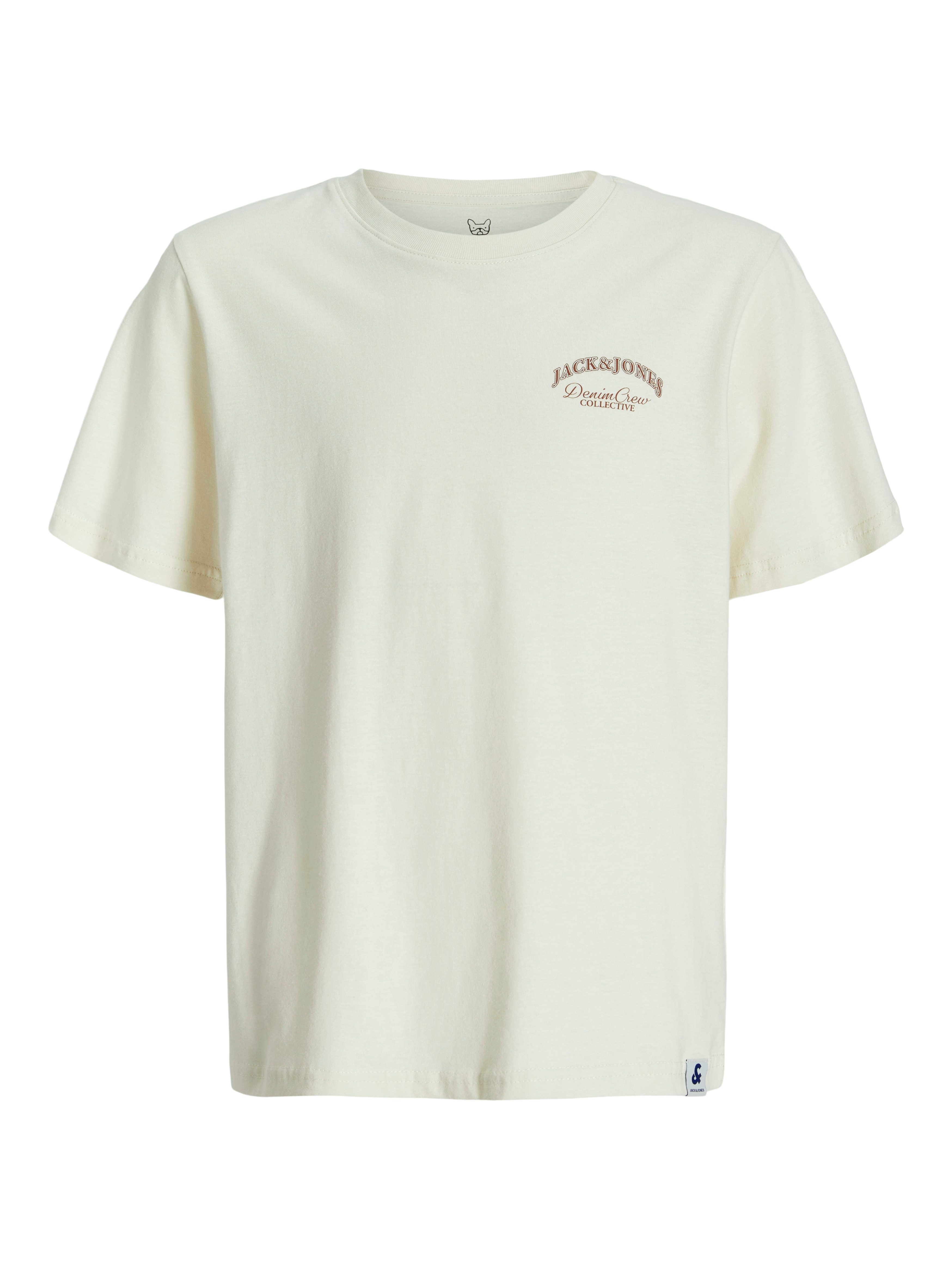 Jack & Jones Junior T-shirt JJEBRANDES BACKP RELAXED TEE SS SN JNR