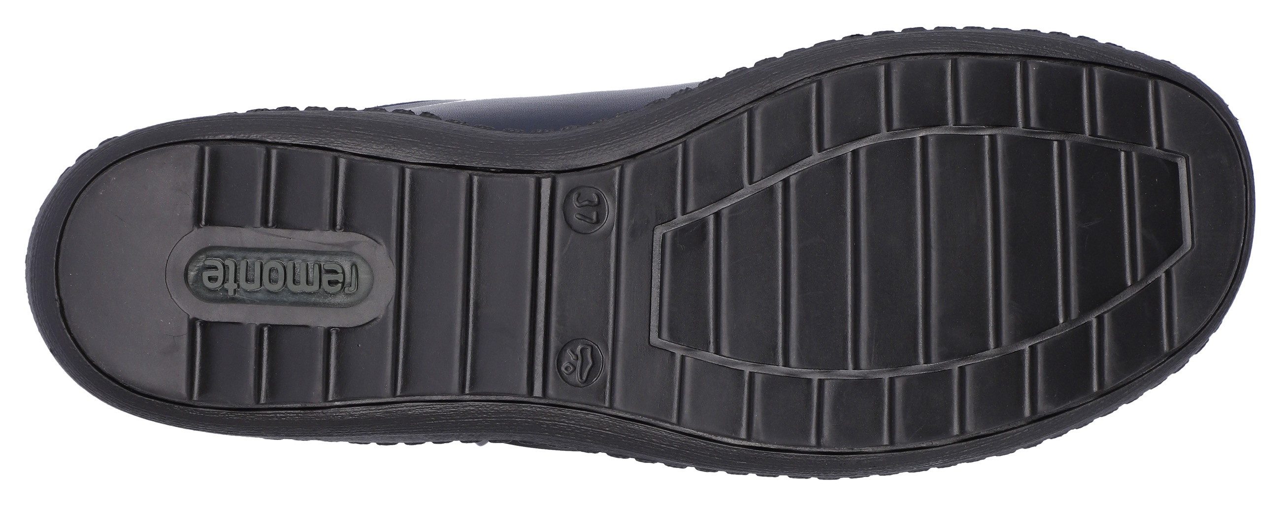 Remonte Veterschoenen flats, comfortschoenen, laarzen met zijrits