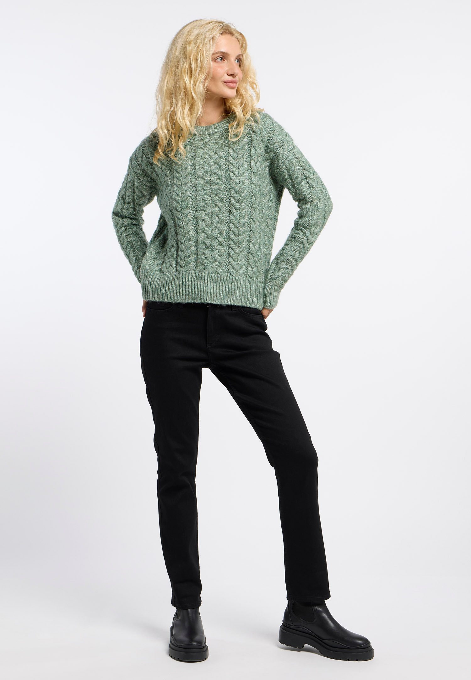 Ragwear Trui met ronde hals JANNINA
