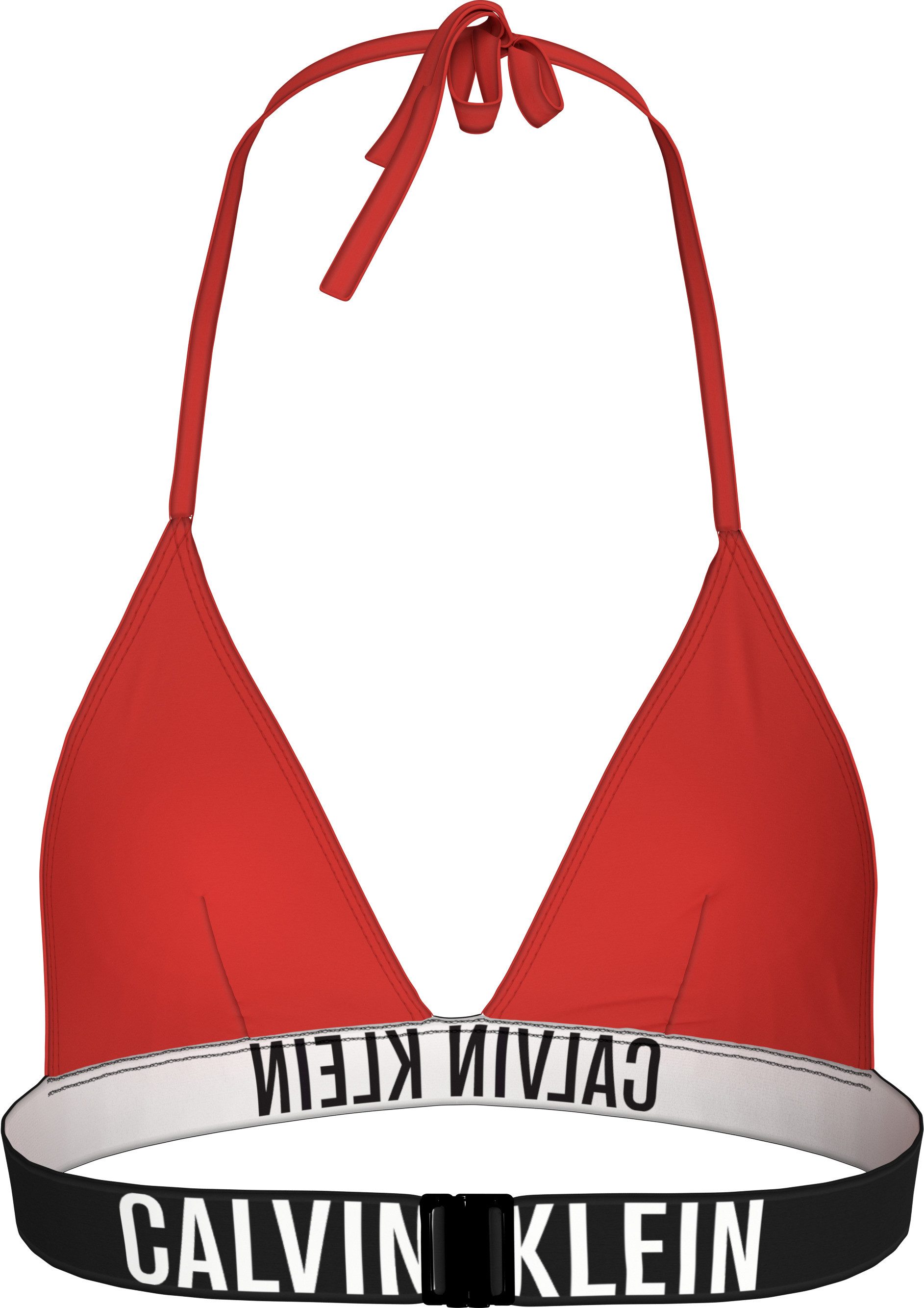 Calvin Klein Swimwear Triangel-bikinitop TRIANGLE-RP met elastische logo-onderband