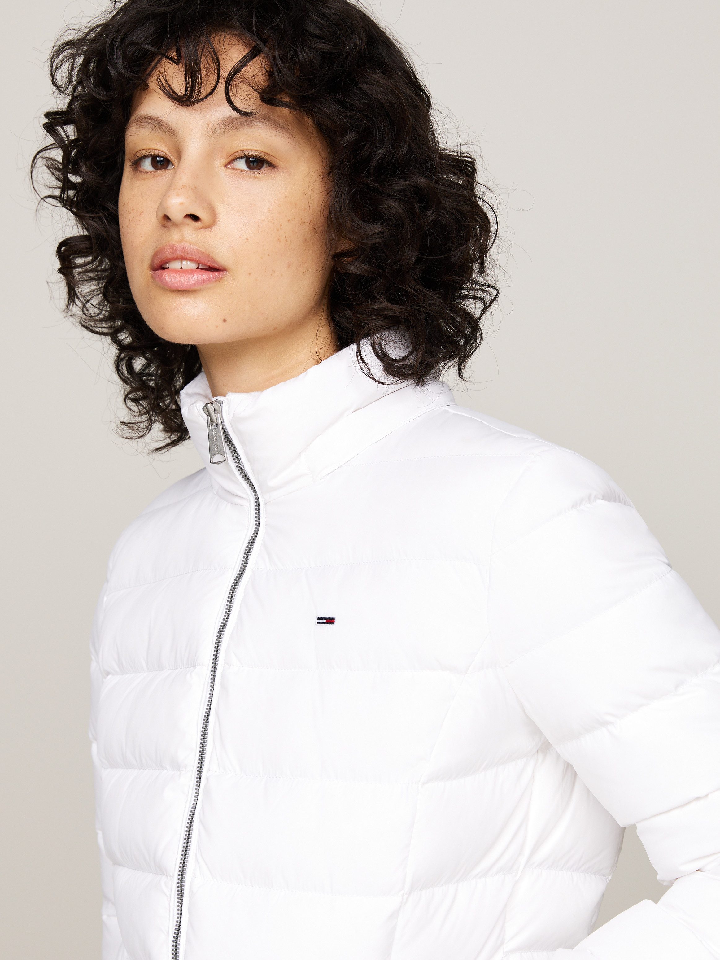 TOMMY JEANS Gewatteerde jas TJW BASIC HOODED DOWN JACKET EXT