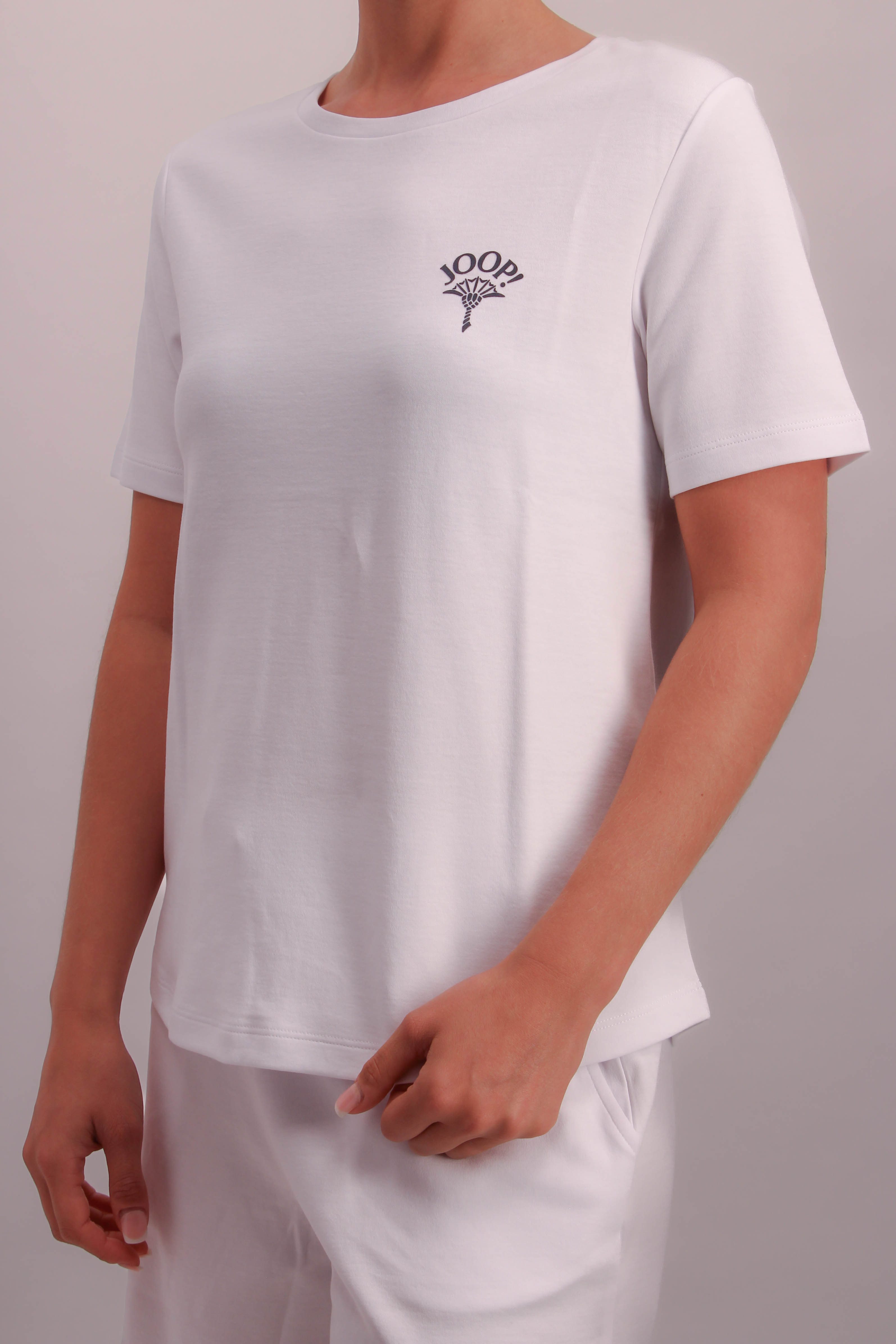 JOOP! T-shirt Comfort Grote logo-print op de rug