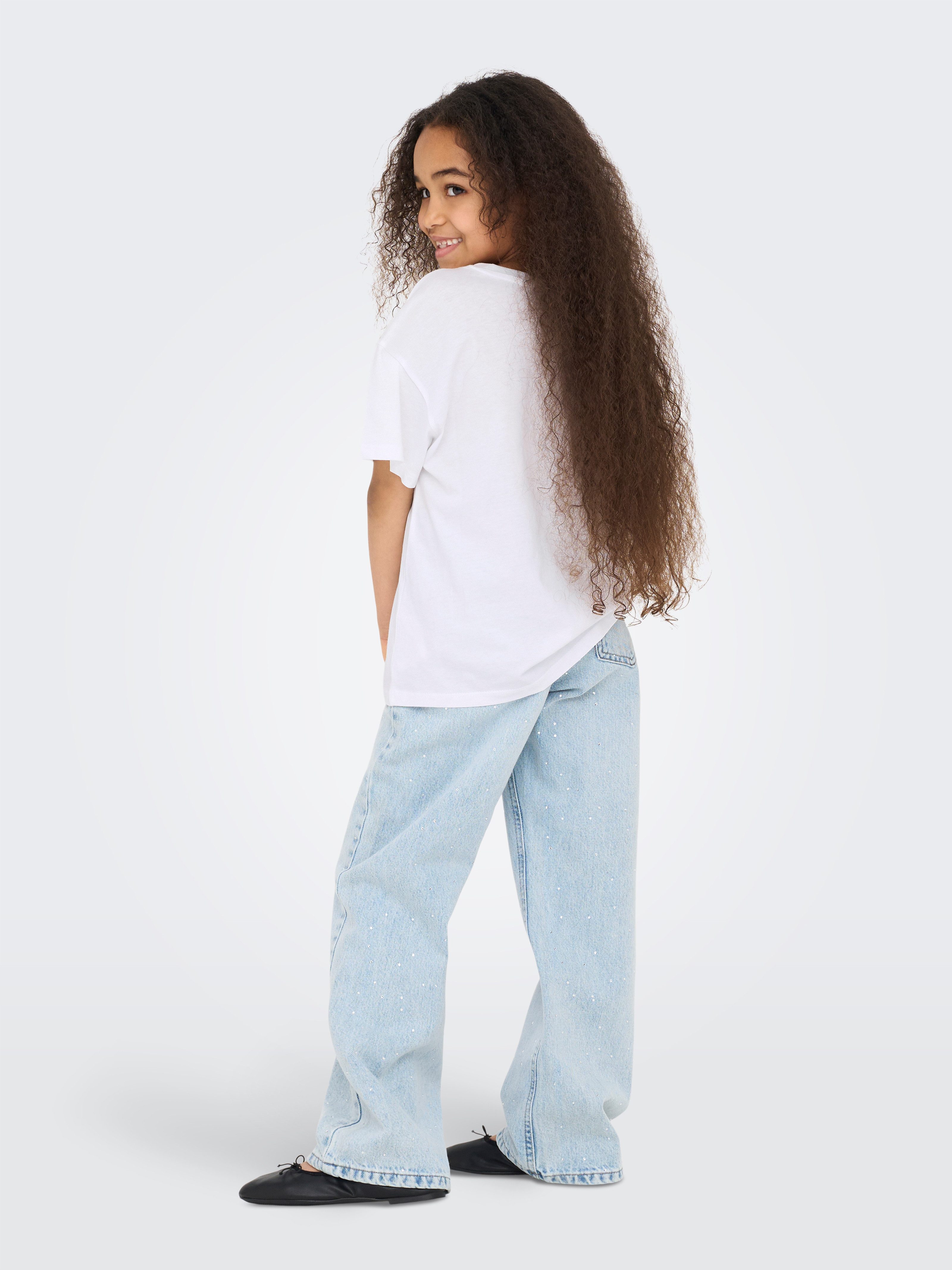 KIDS ONLY T-shirt KOGANTONIA S/S EMBELLISHMENT TEE JRS