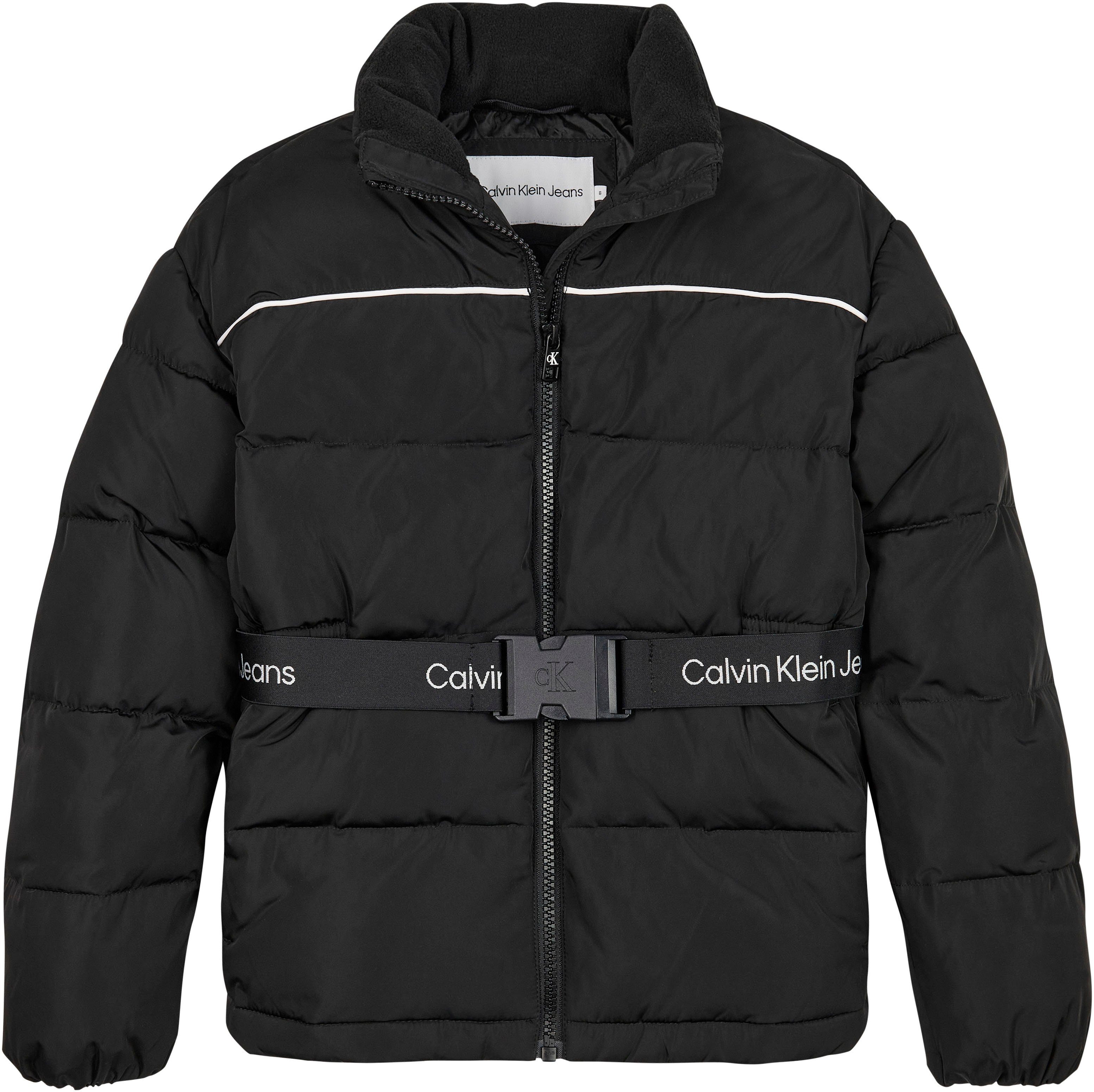 Calvin Klein Winterjack LOGO TAPE BELT JACKET