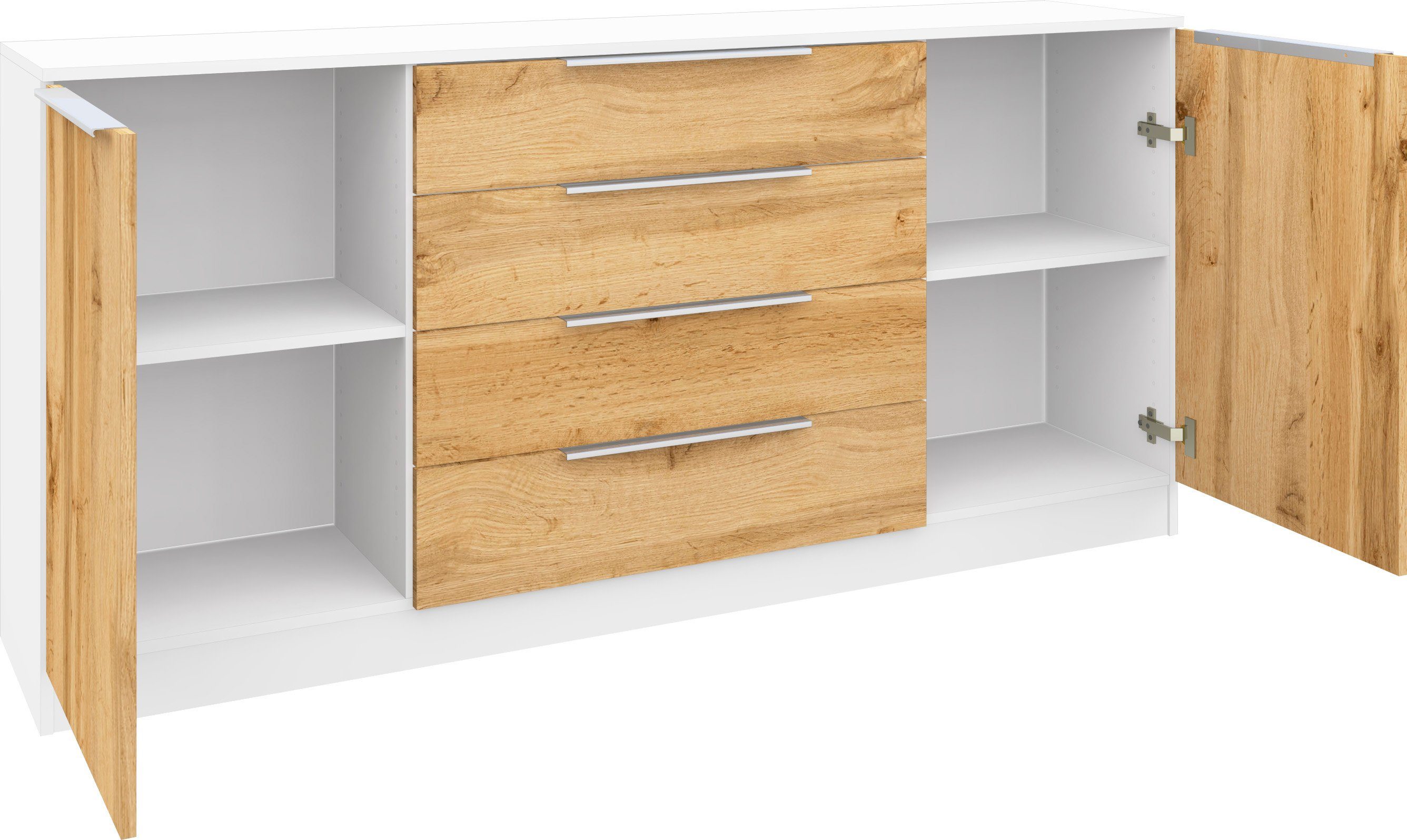 borchardt Möbel Kast Oliva Breedte 166 cm, met 4 lades
