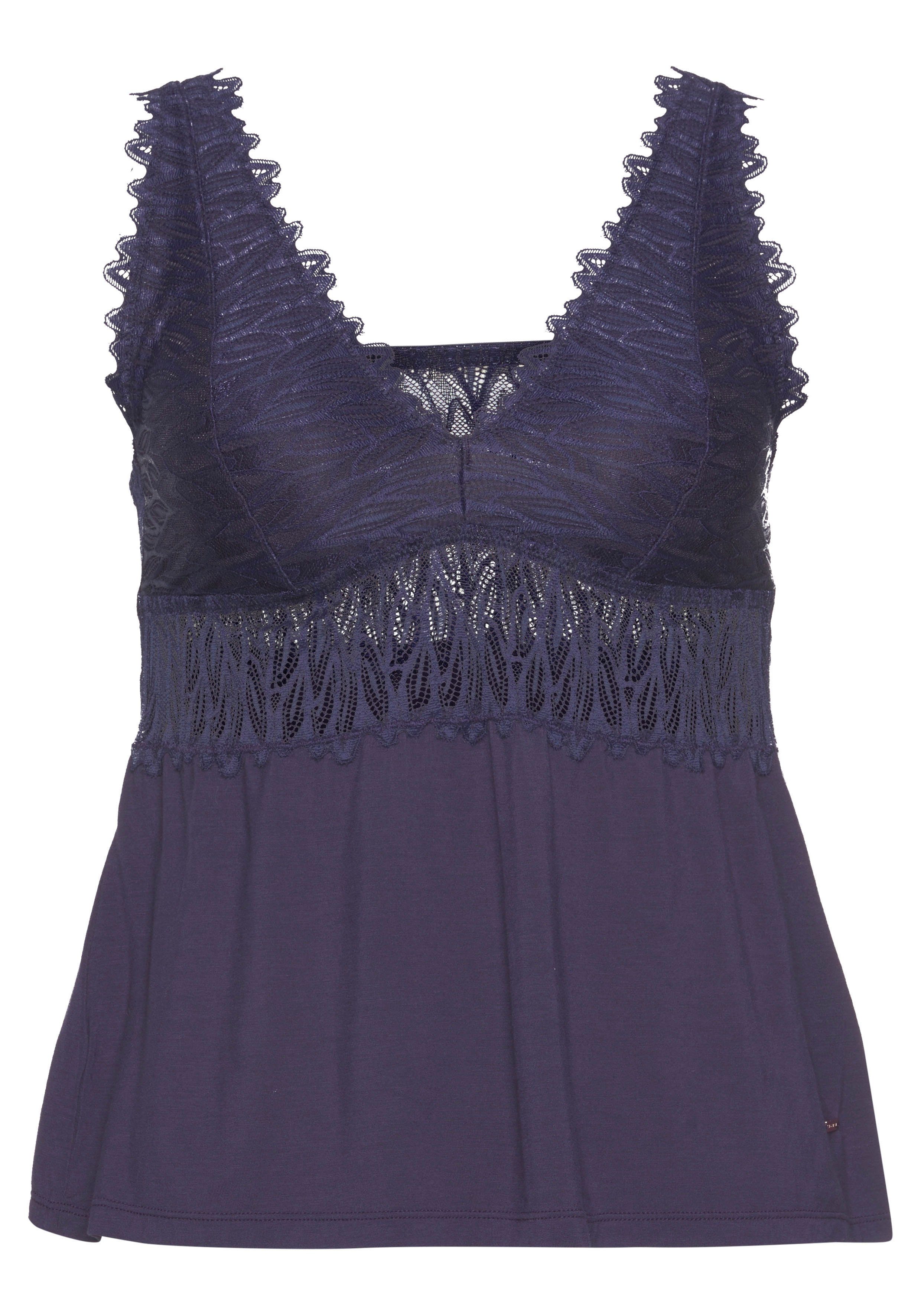 Lascana Kanten top met kanten details
