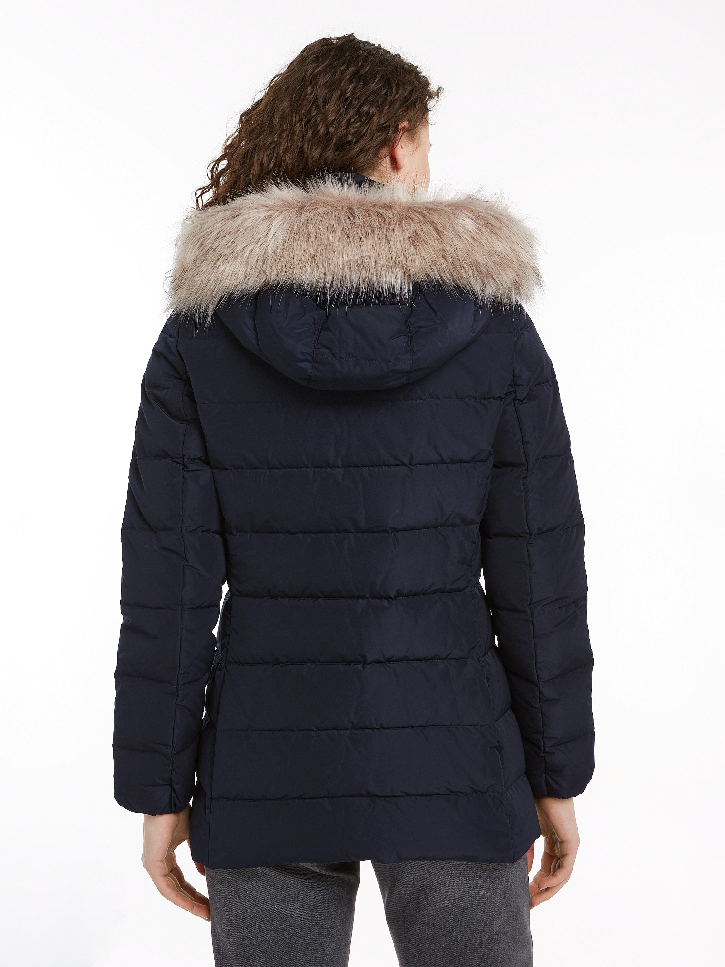 Tommy Hilfiger Gewatteerde jas met logopatch