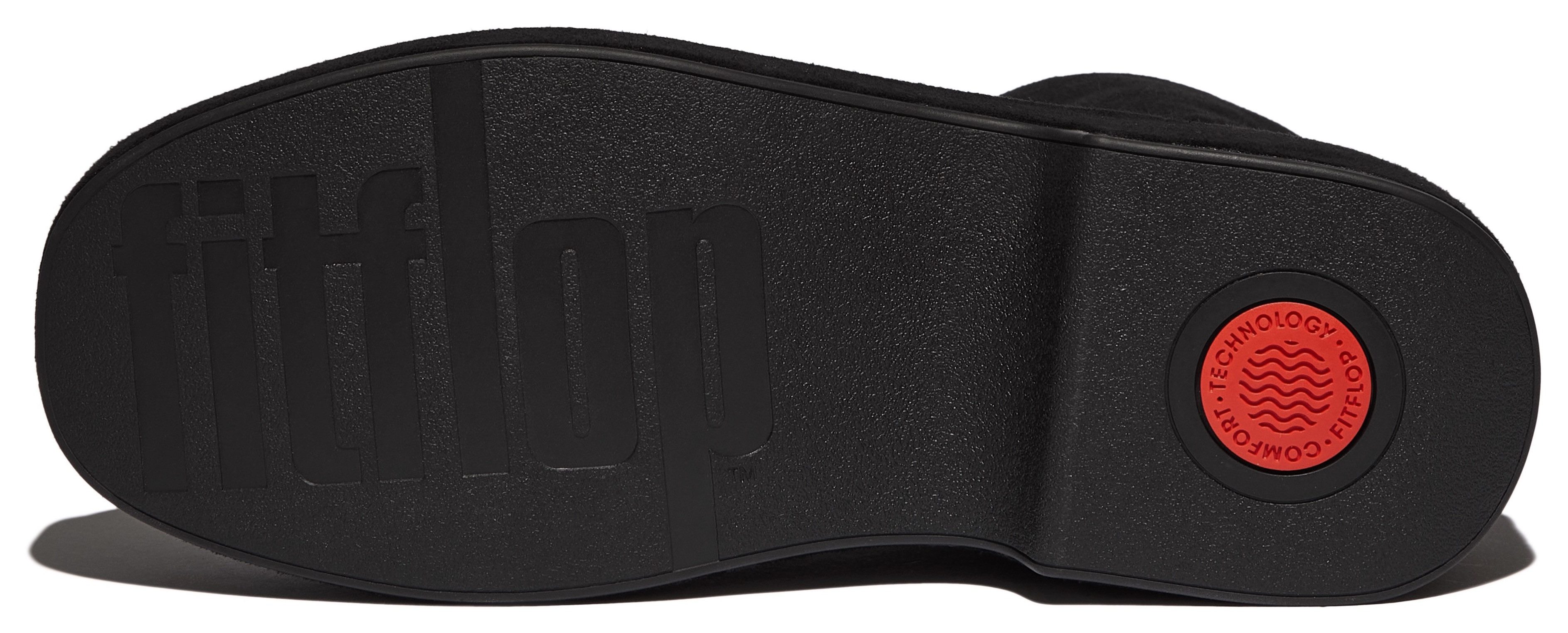 Fitflop Plateaulaarsjes F-LUMA Laarzen, Chunky Boot met Stretch-schacht