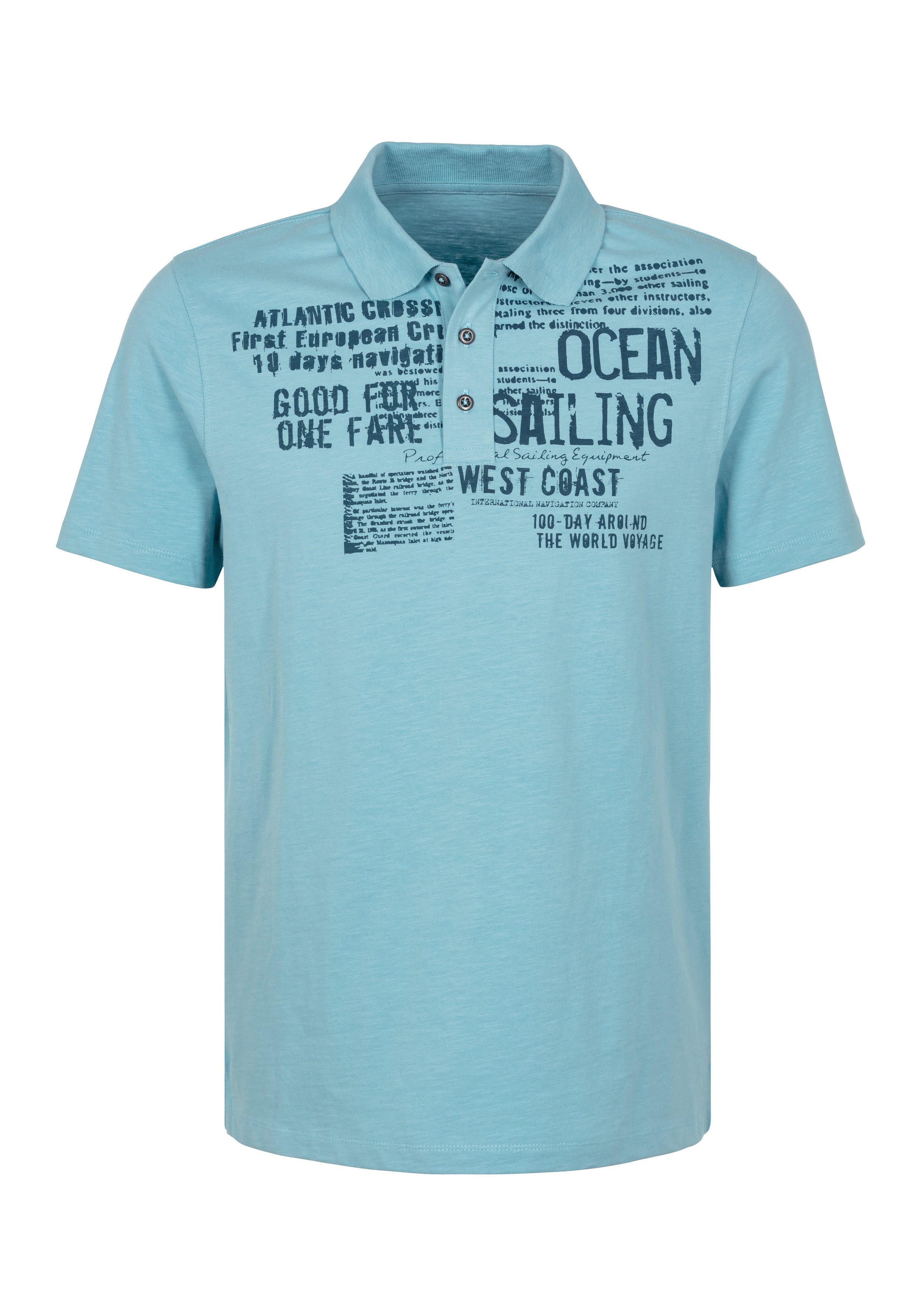 John Devin Poloshirt Met print