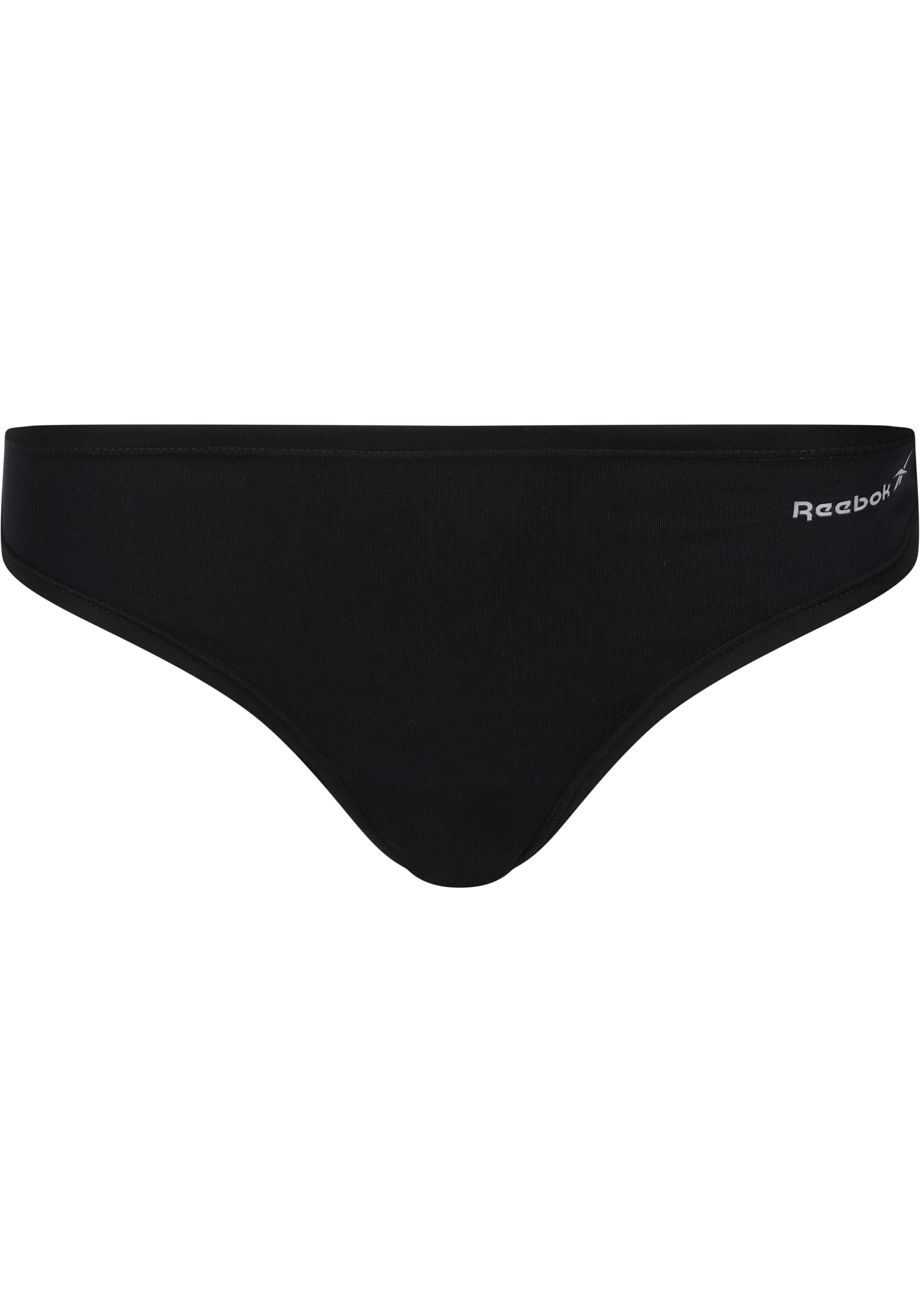 Reebok Tanga Serena met merkinscriptie aan de heup (set, 3 stuks)