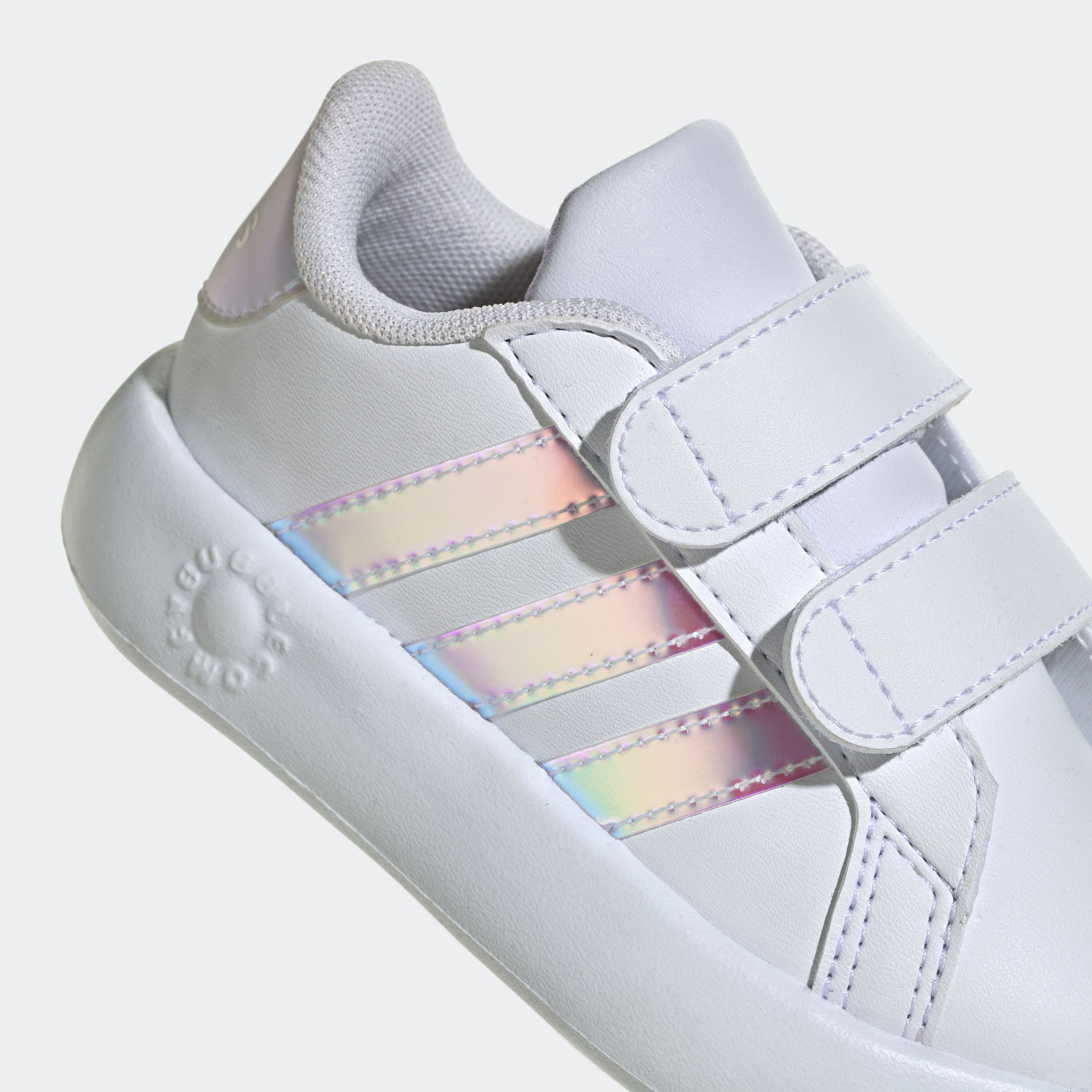 adidas Sportswear Klittenbandschoenen GRAND COURT 2.0 KIDS Design geïnspireerd op de adidas Superstar, voor kinderen