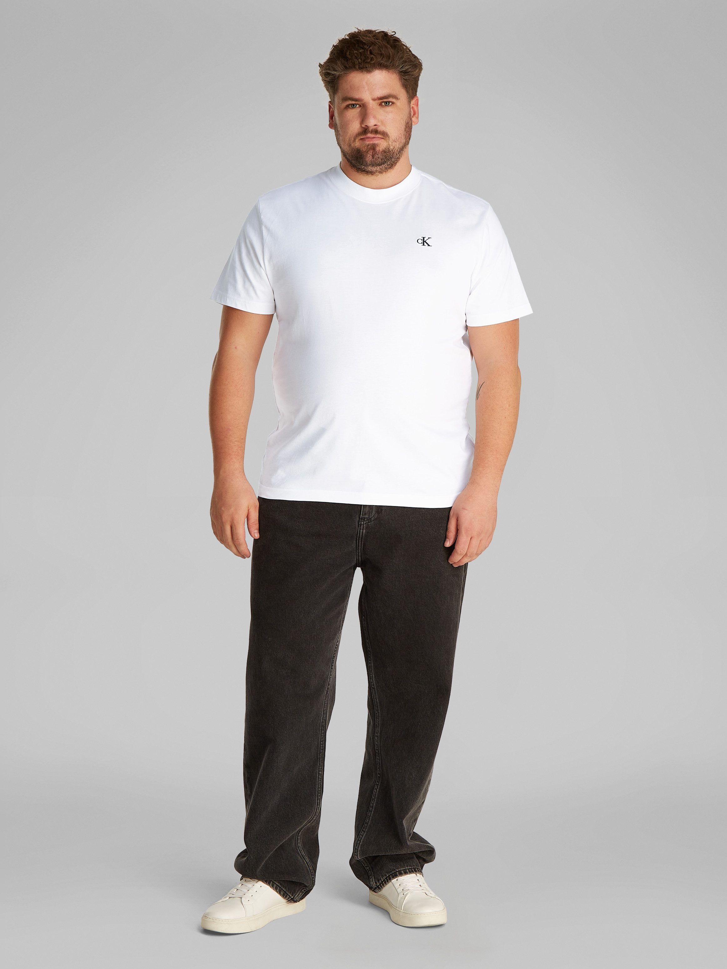 Calvin Klein Jeans Plus T-shirt PLUS SERIF FONT GRAPHIC TEE
