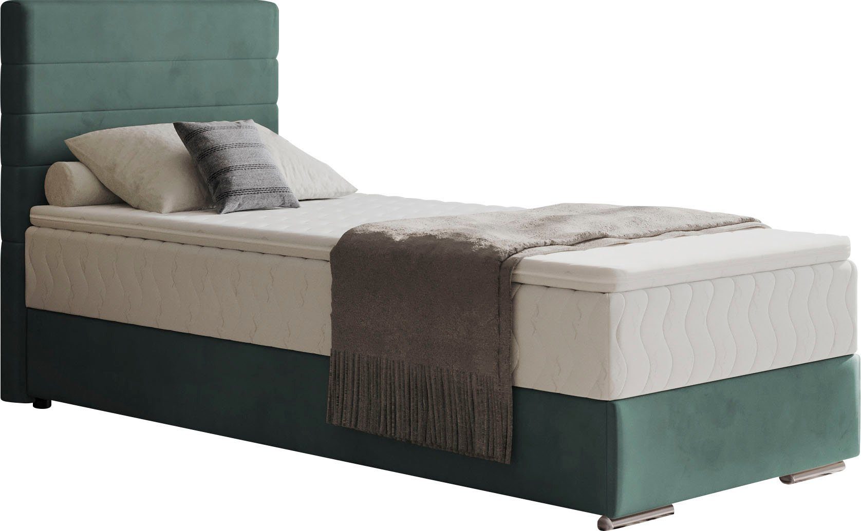 Mr. Couch Boxspring Stratus 2 incl. matrassen en bedlades