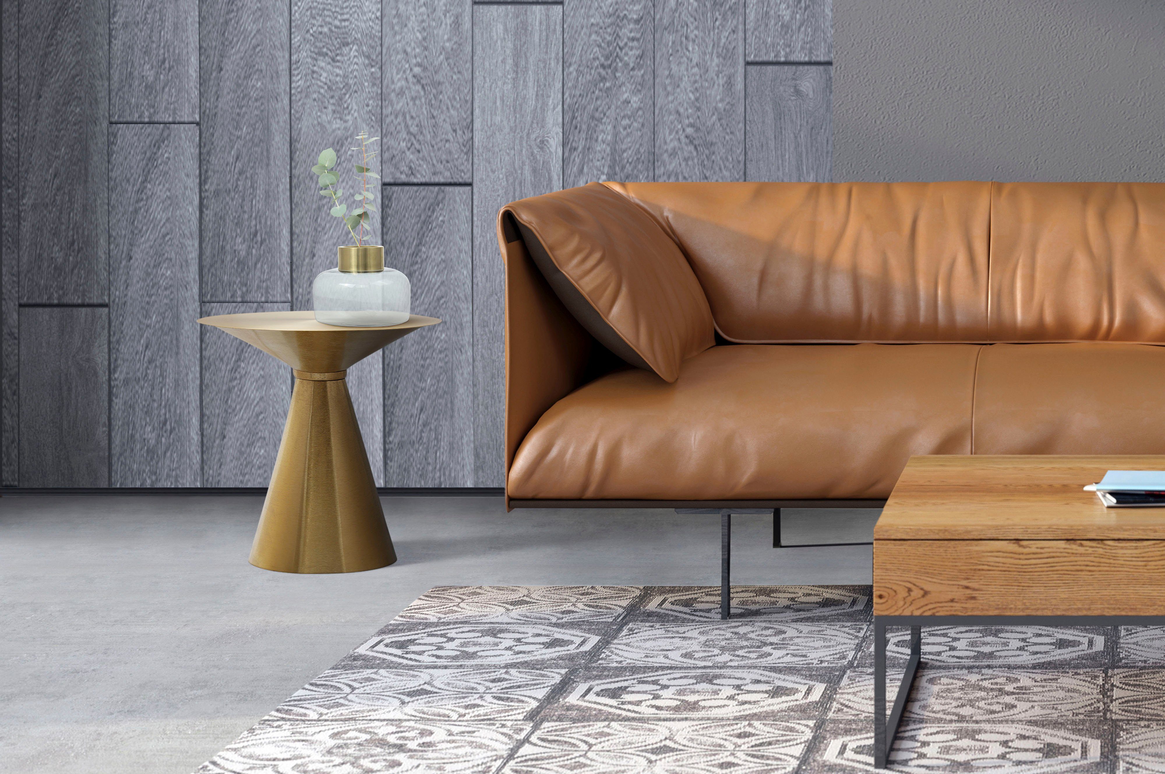 Kayoom Bijzettafel Art Deco 425 Goudkleur, BESTSELLER! Bijzettafel van metaal, aantrekkelijk (1 stuk)