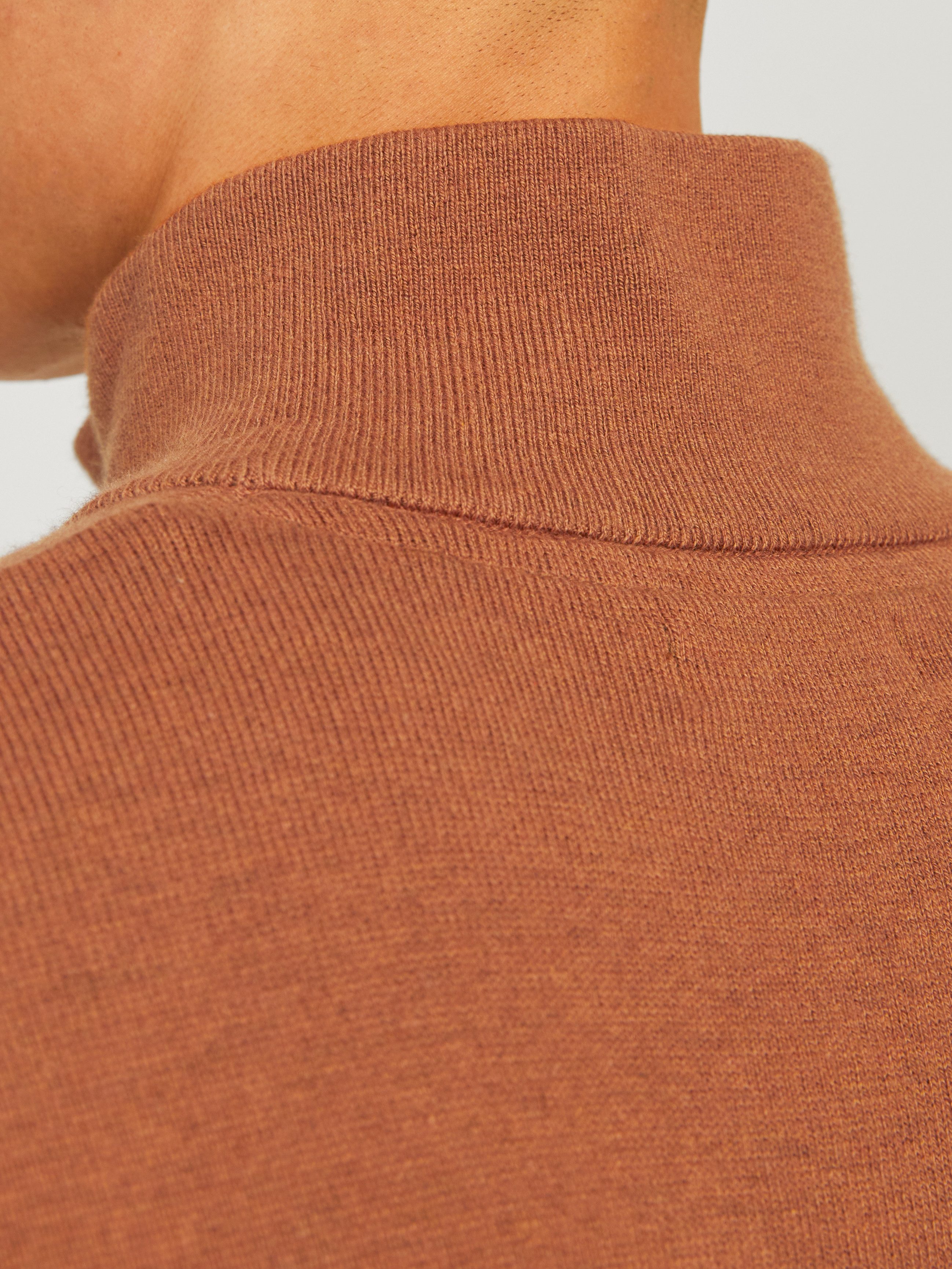 Jack & Jones Schipperstrui JJEEMIL KNIT HALF ZIP NOOS