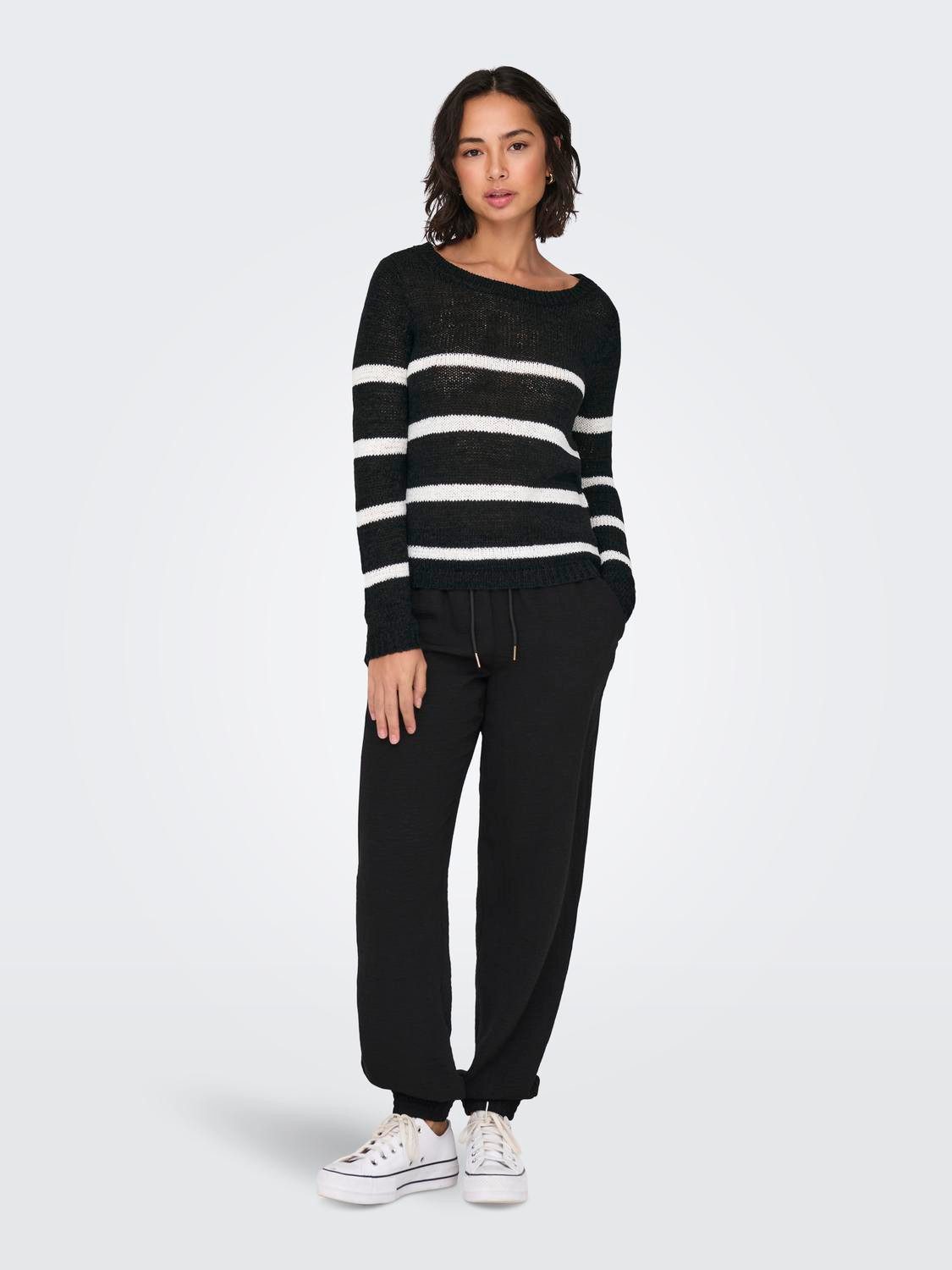 Only Gebreide trui ONLGEENA XO L S PULLOVER KNT NOOS