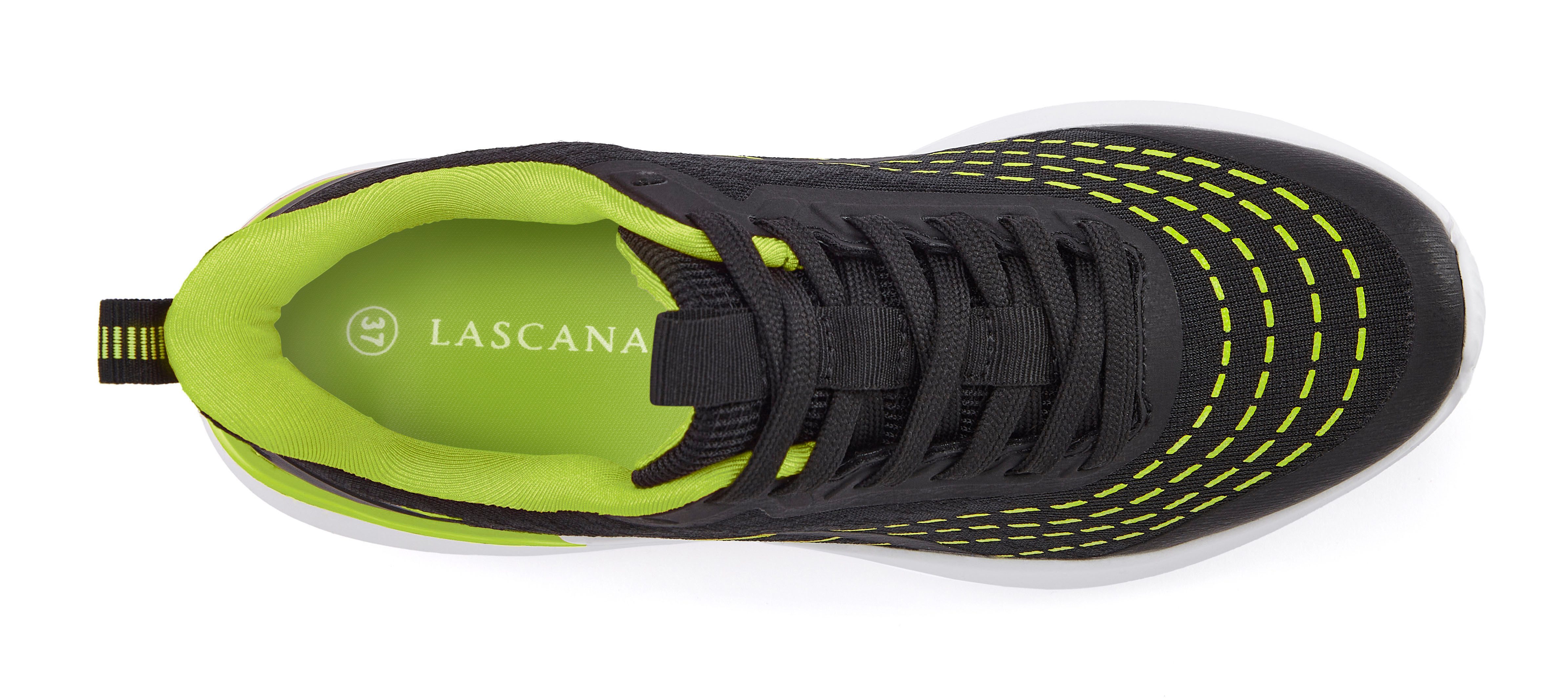 Lascana Sneakers Halfschoen, veterschoen, vrijetijdsschoen