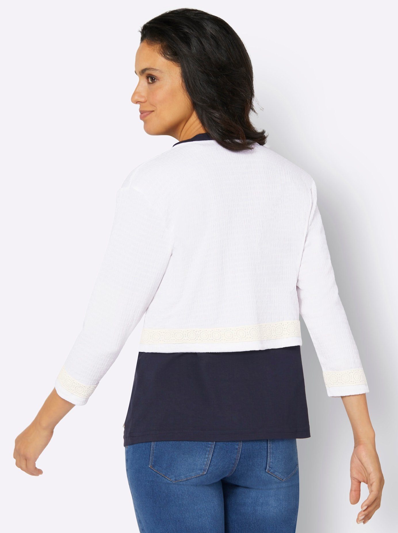 Classic Inspirationen Shirtjasje Shirtbolero (1-delig)
