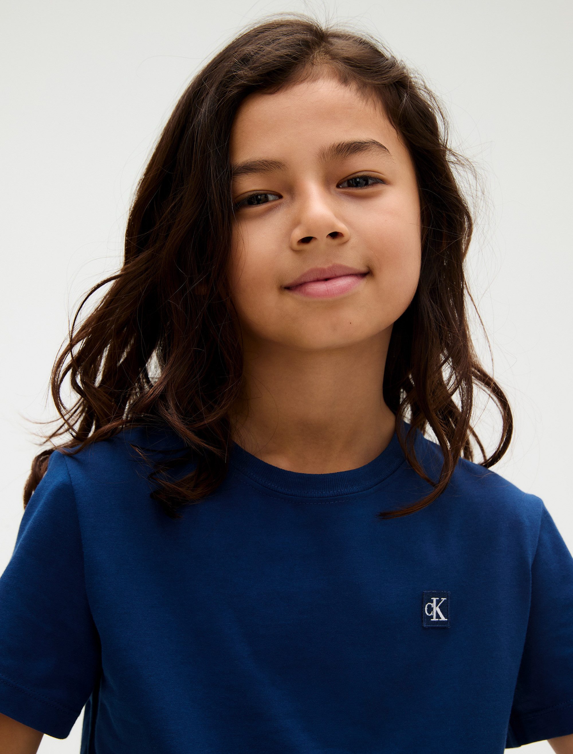 Calvin Klein Wijde jeans SKATER VISUAL BLUE CF voor kinderen tot 16 jaar