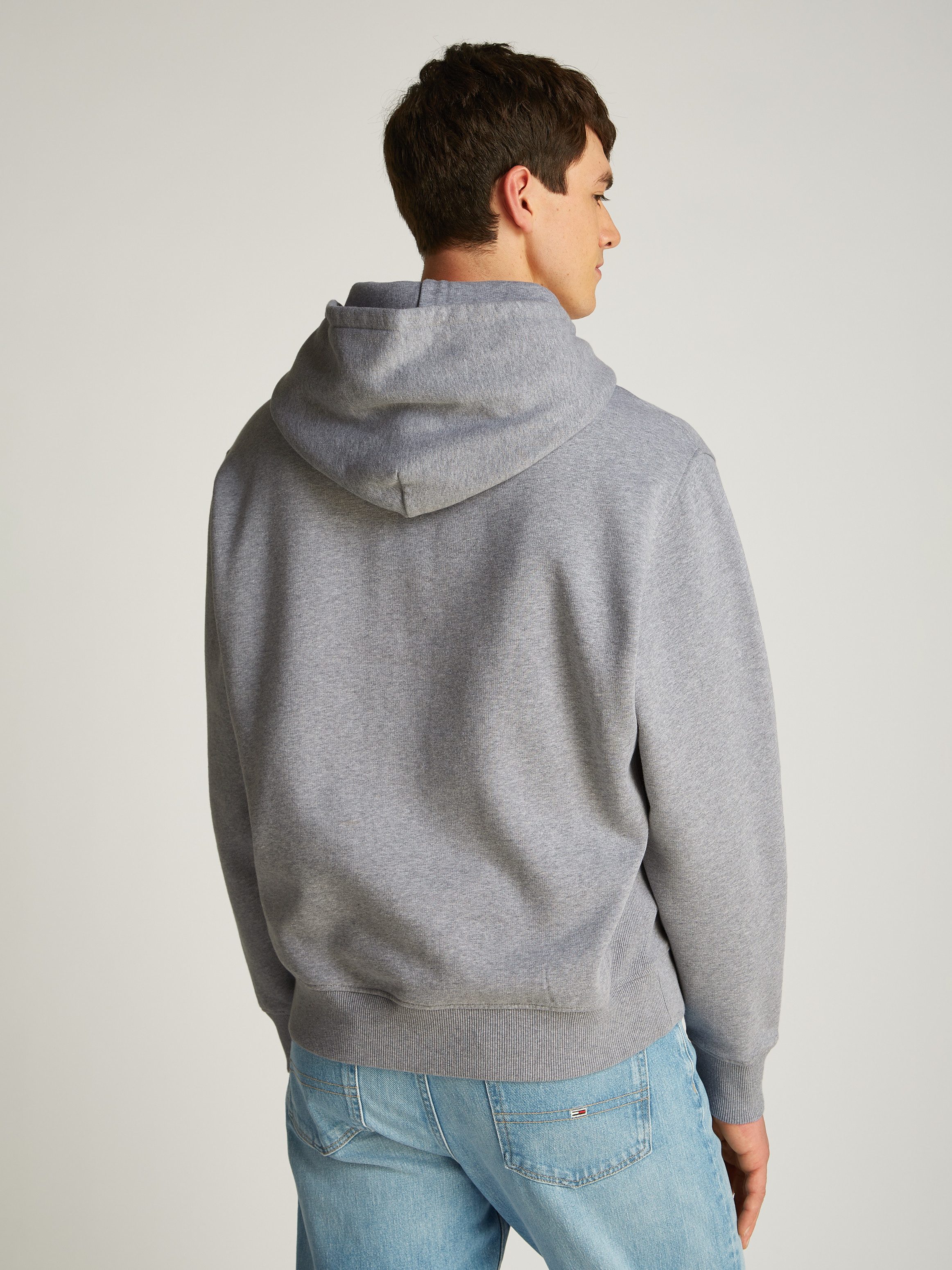 TOMMY JEANS Hoodie TJM MELANGE FLAG HOODIE