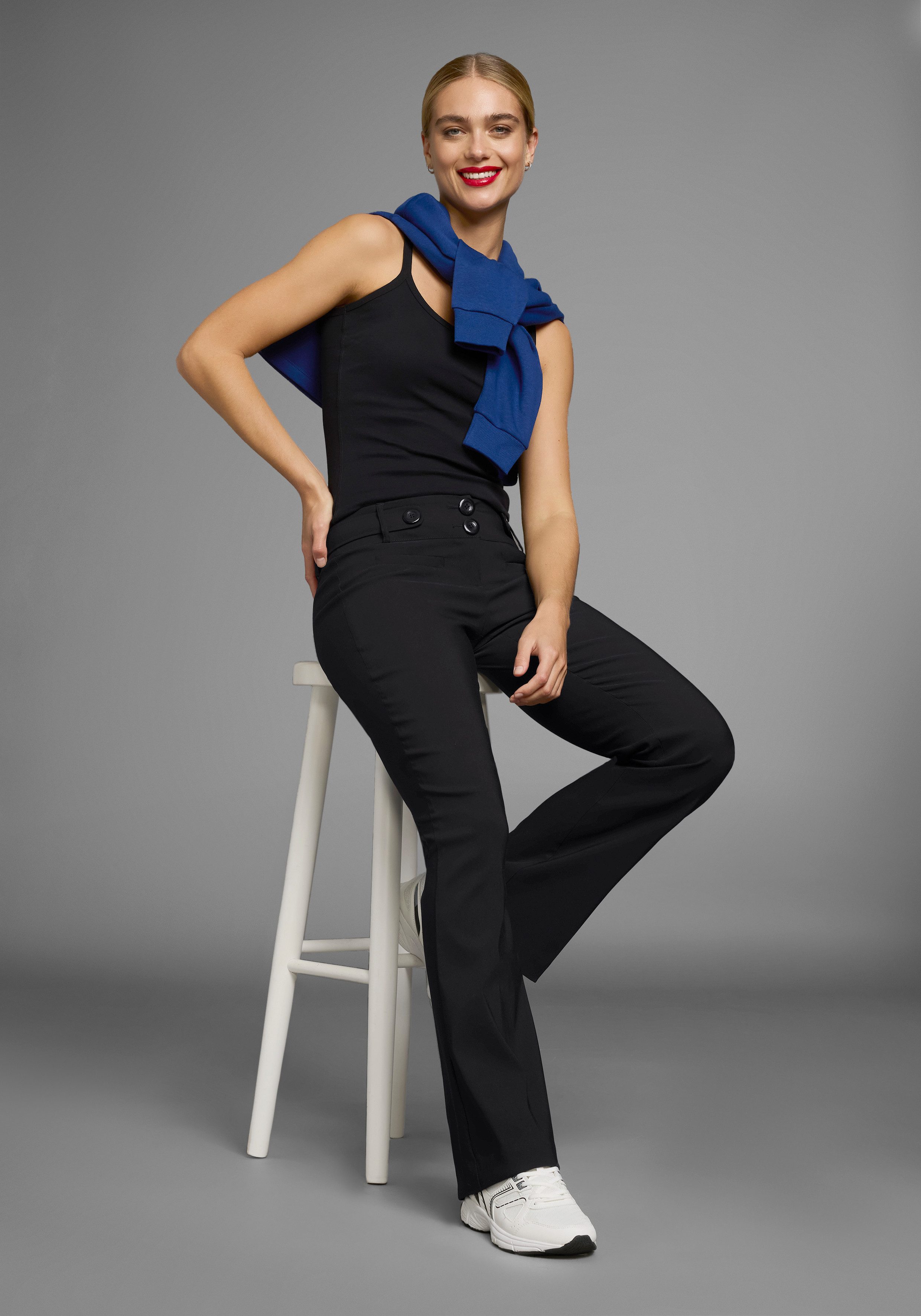 Melrose Pantalon in bootcut-vorm