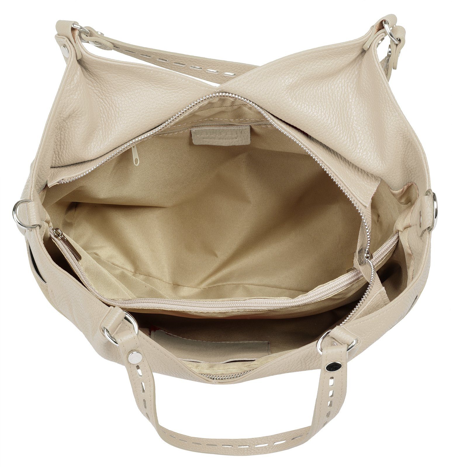 Samantha Look Shopper echt leer, made in italy