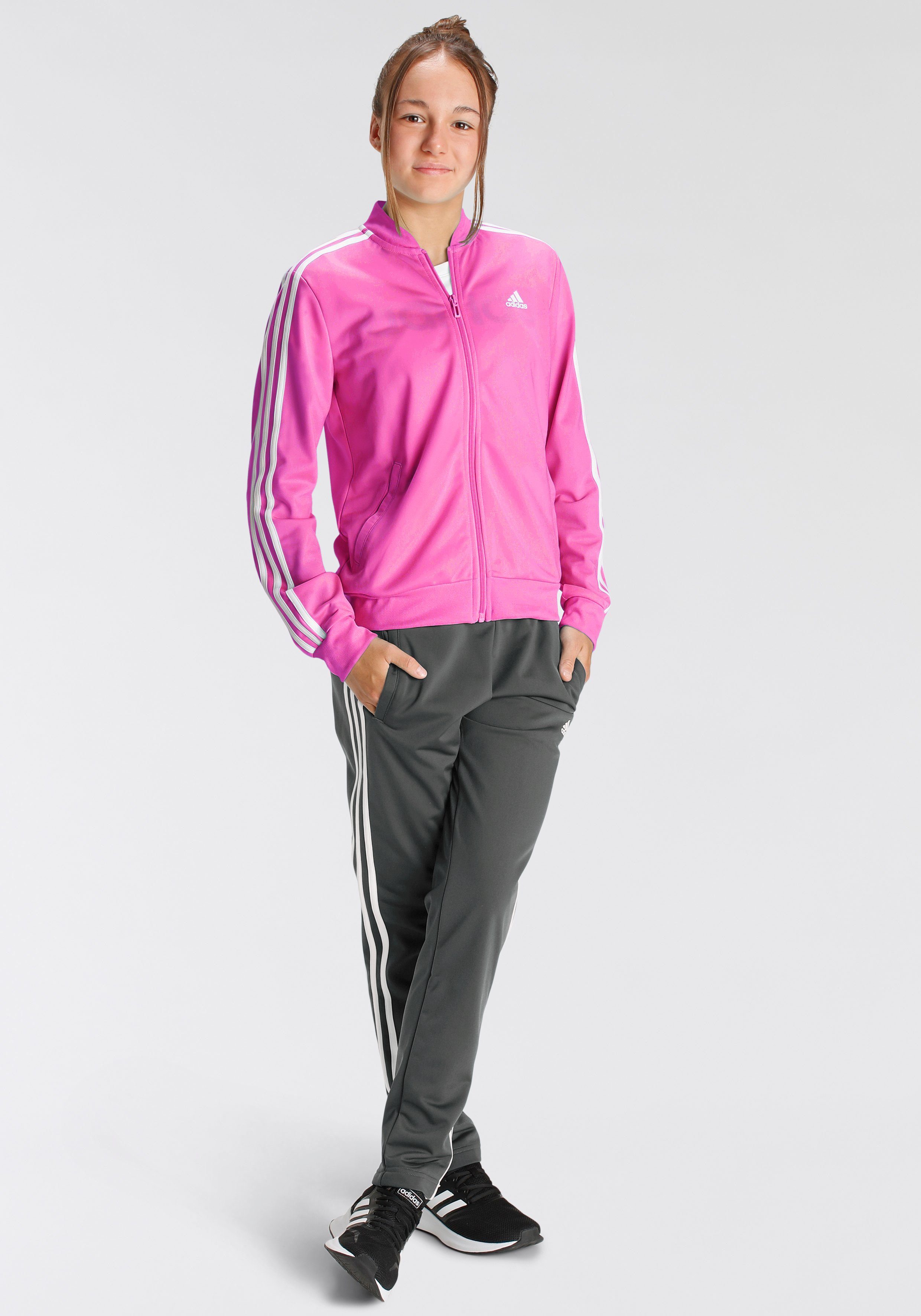 adidas Sportswear Trainingspak ESSENTIALS 3-STRIPES (2-delig)