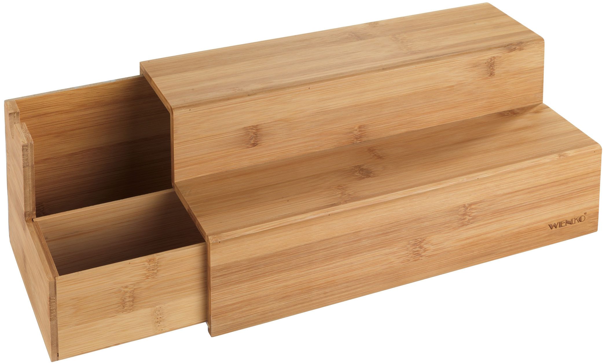 WENKO Opbergsysteem Bamboe trap (1-delig)